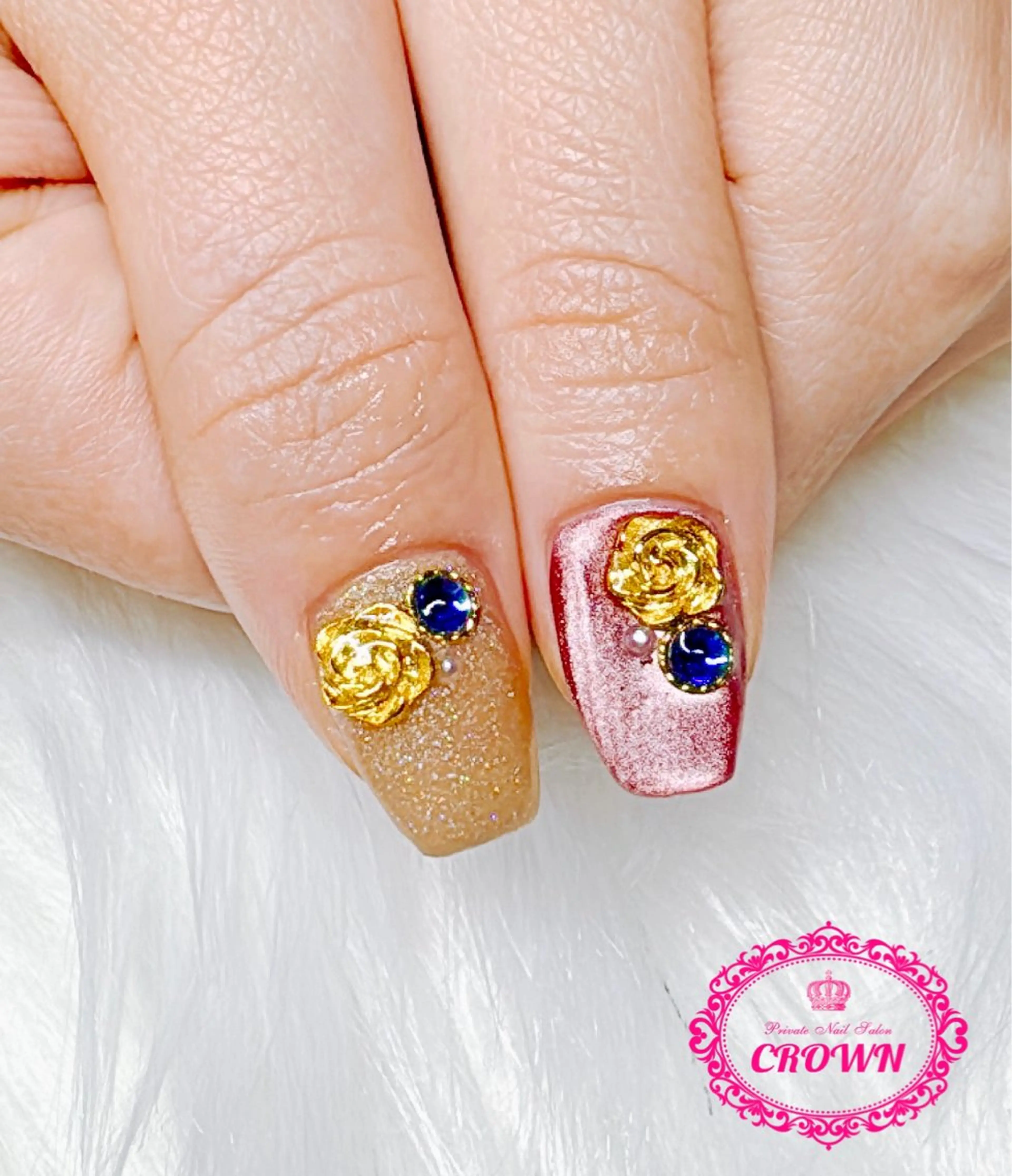 ネイル CROWN プライベートサロンのネイルデザイン