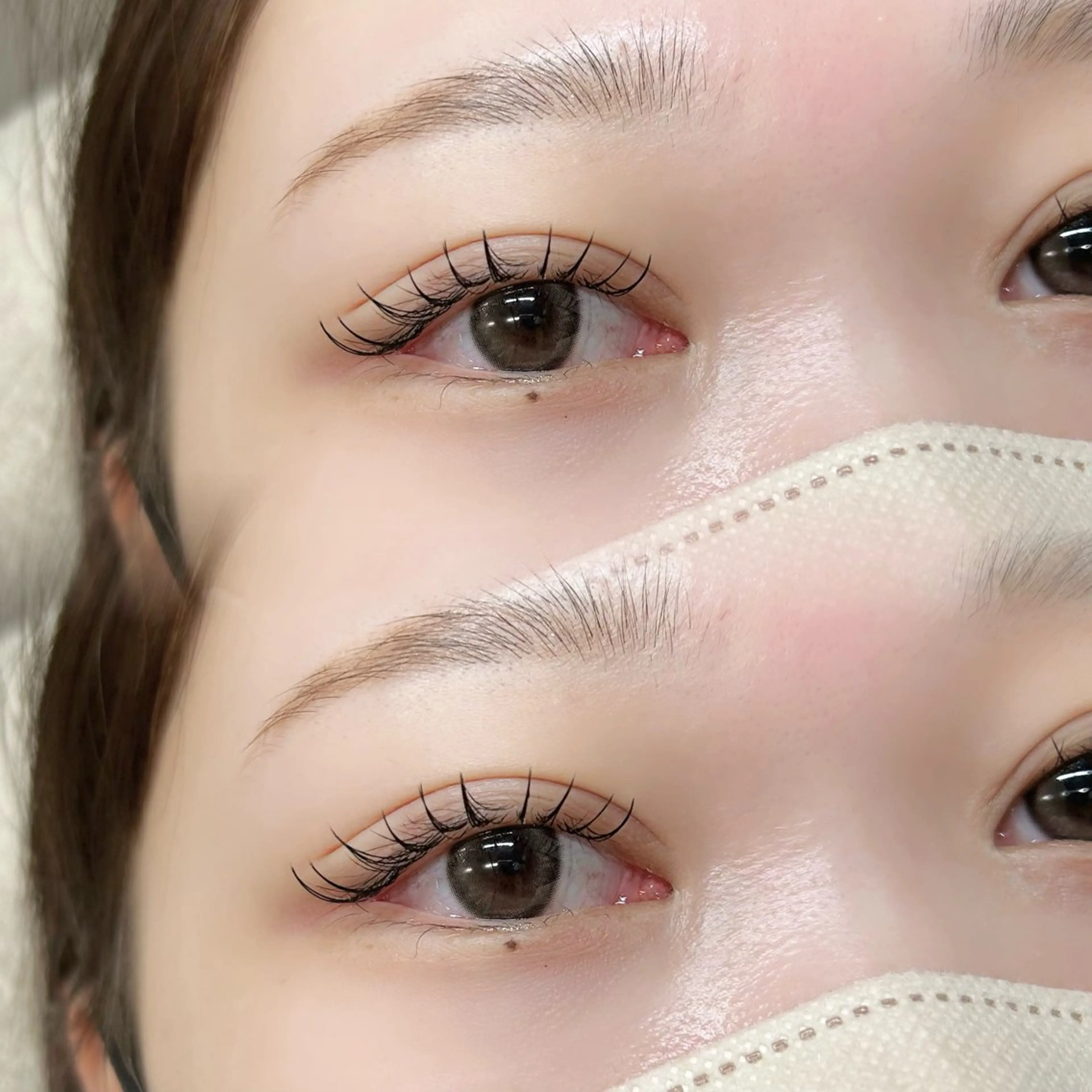 マツエク・マツパ 束感まつ毛 ナチュラル マツエク Lucia 博多店［江里口］のマツエク・マツパデザイン