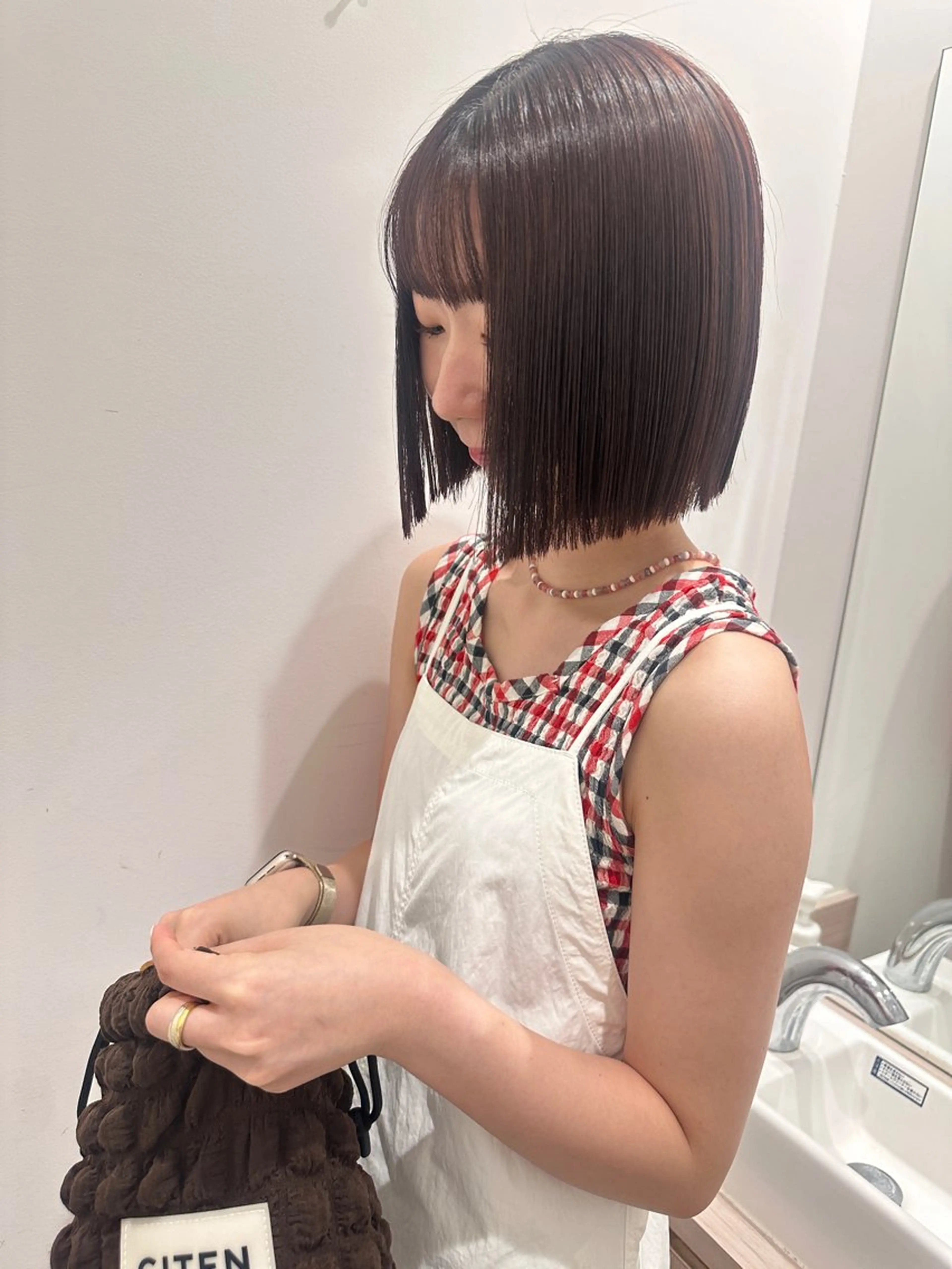 ショート ボブ カット トリートメント 岐阜の美容師 HONOKAのヘアスタイル