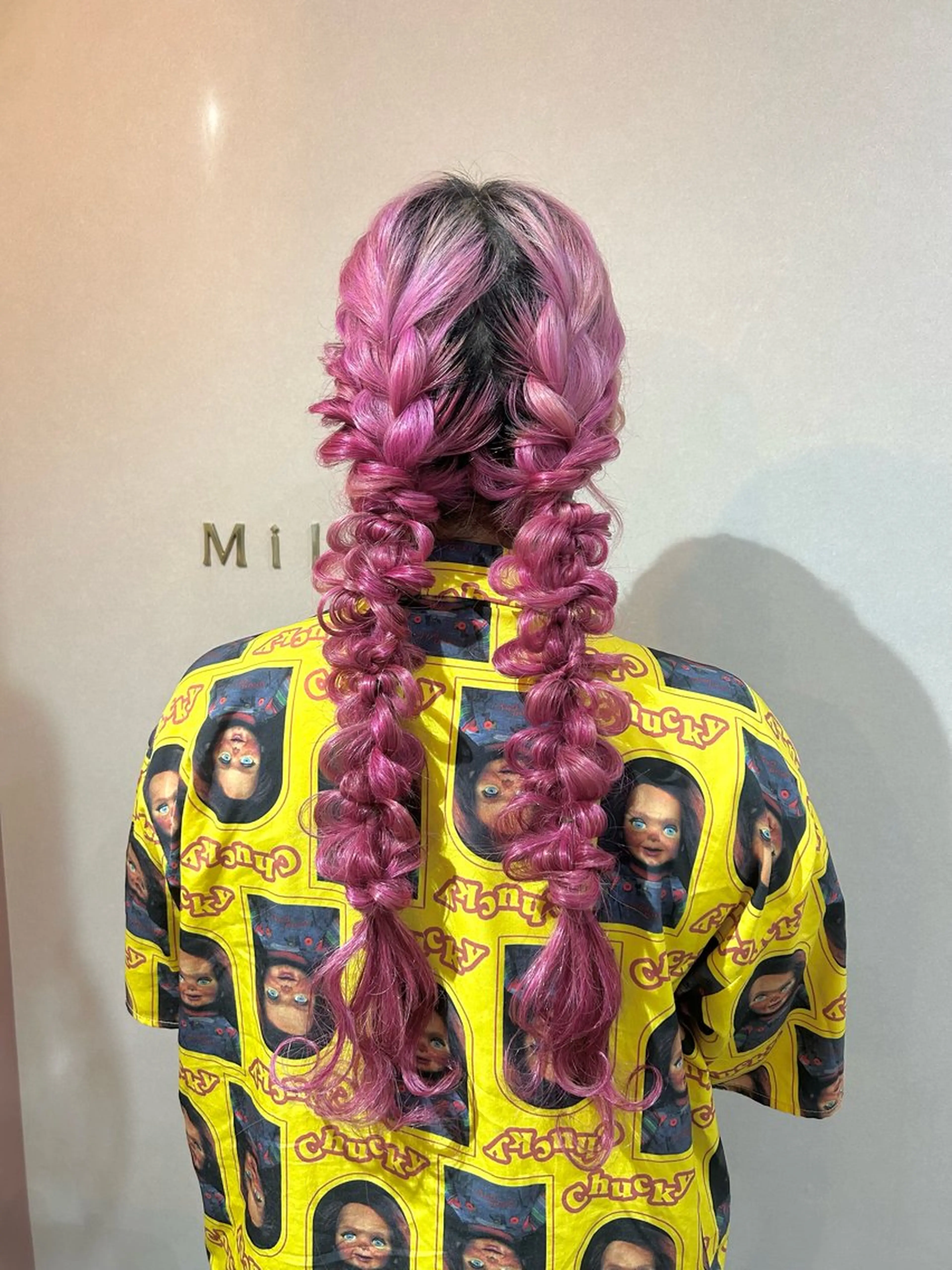 ロング ヘアセット Mila Hazukiのヘアスタイル