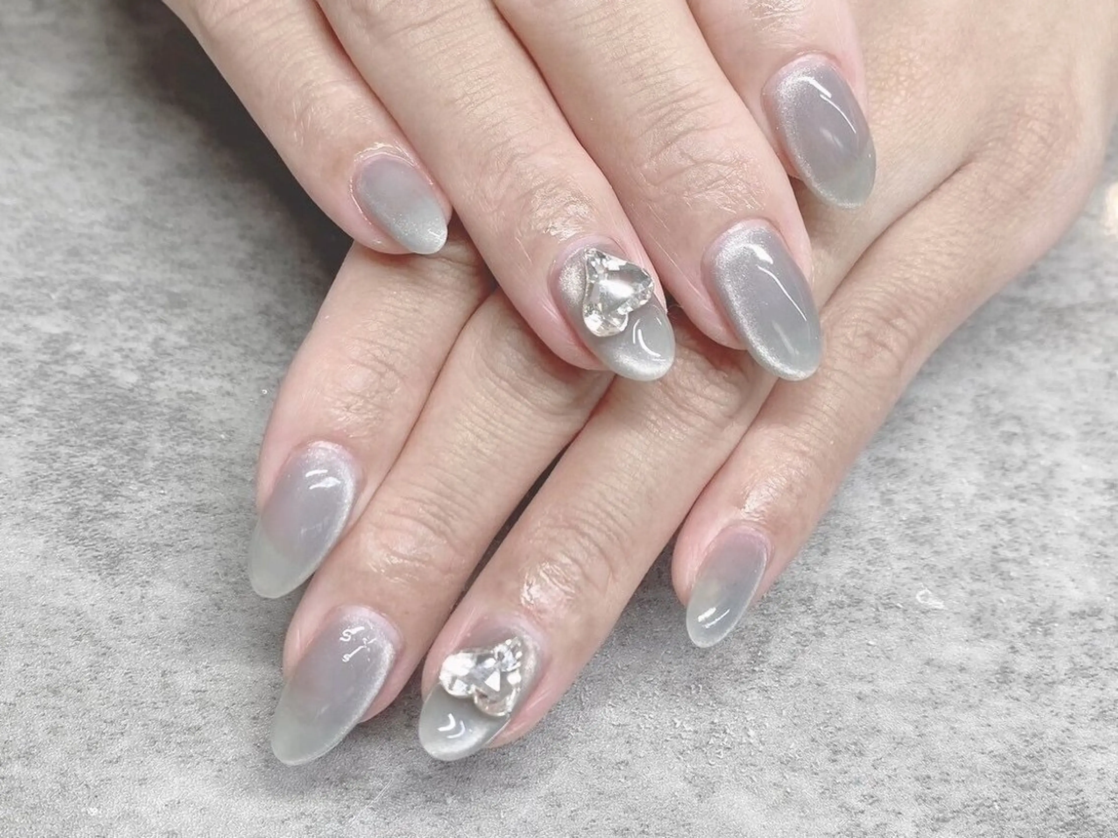 ネイル ジェルネイル キラキラネイル マグネットネイル メンズネイル オフィスネイル Sara 金山店のネイルデザイン