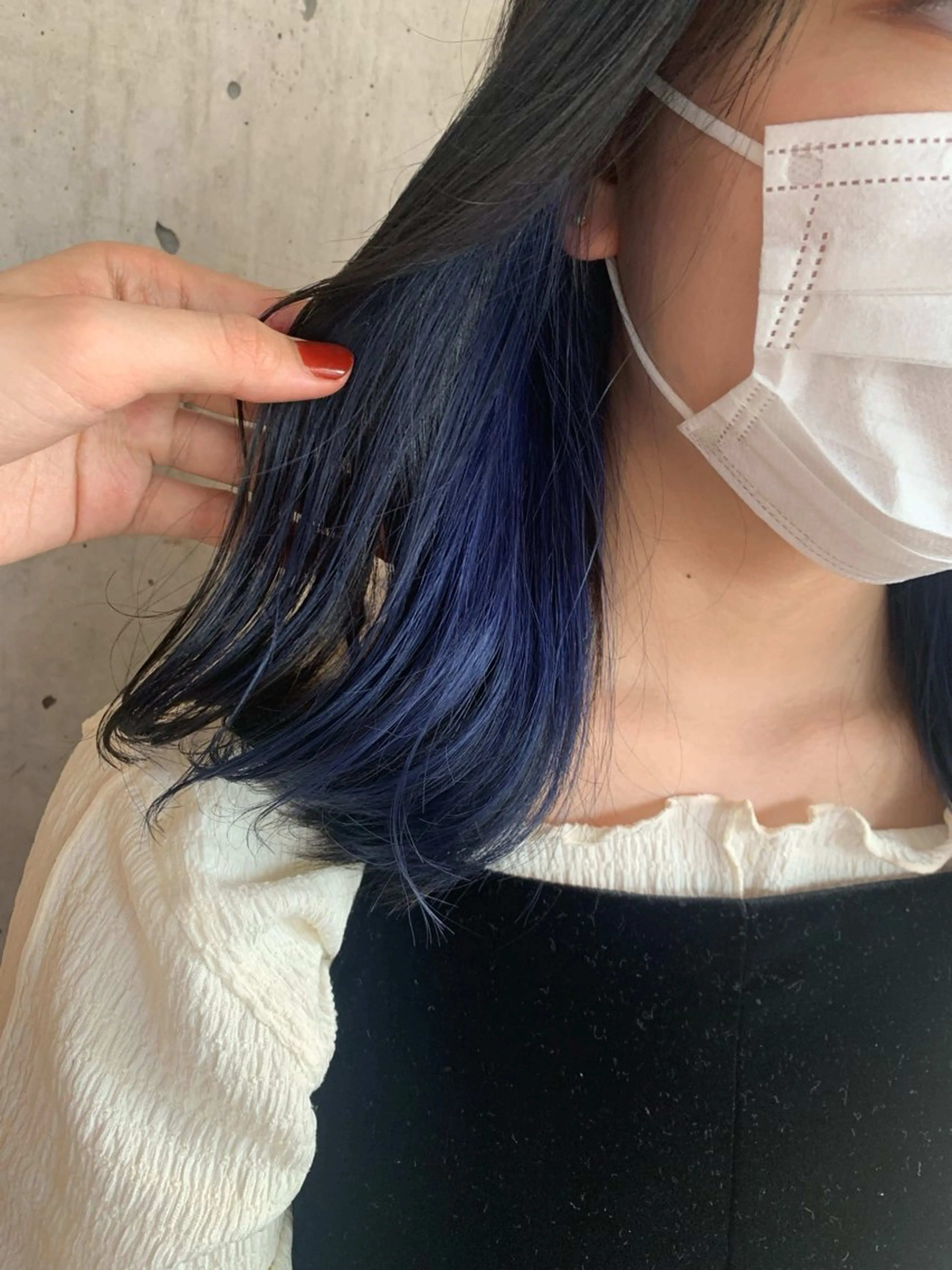 セミロング カラー ヘアアレンジ ヘアカラー トリートメント ヘアセット レイヤー/髪質改善/ メンズ/KEIGOのヘアスタイル