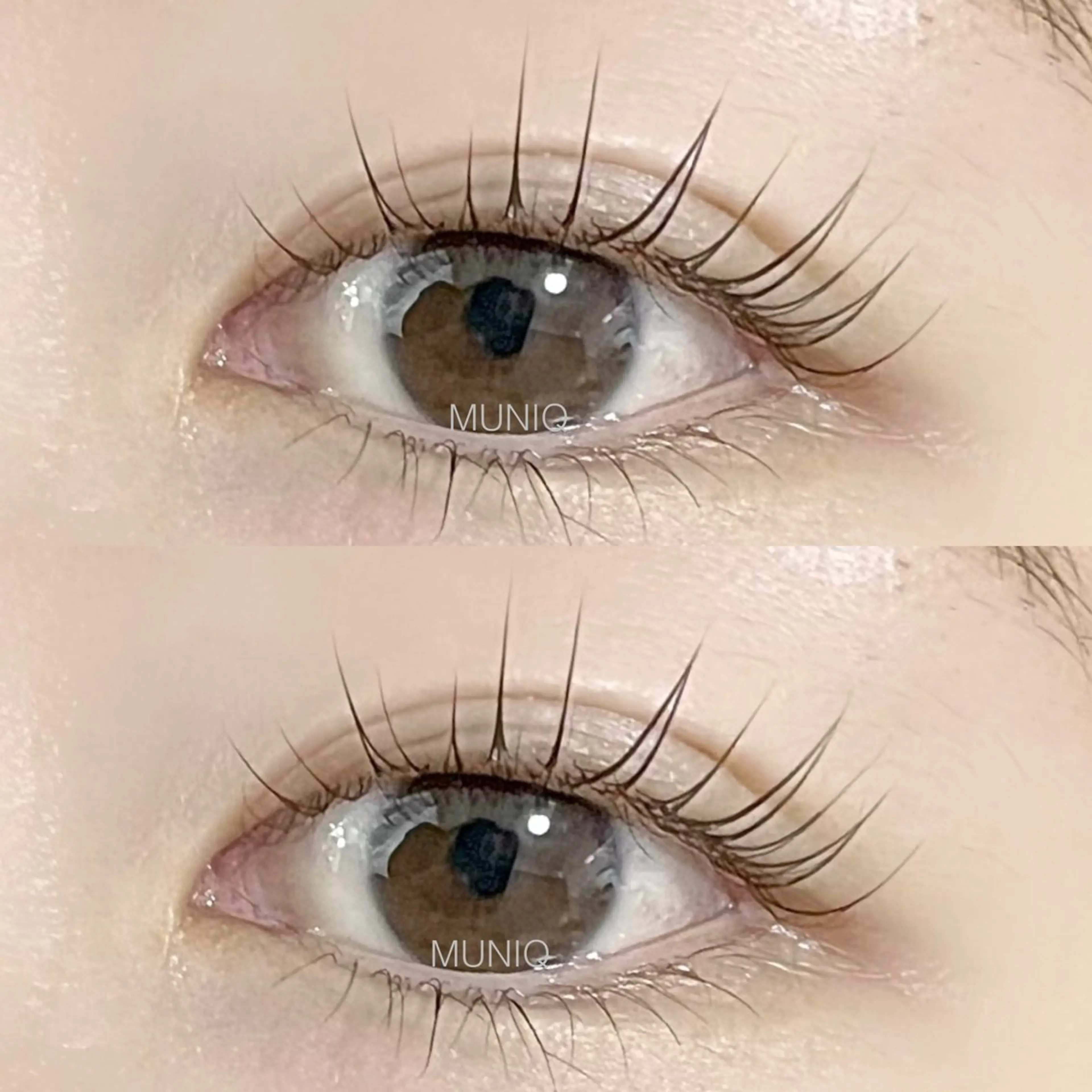 マツエク・マツパ パリジェンヌラッシュリフト MUNIQ ムニークのマツエク・マツパデザイン