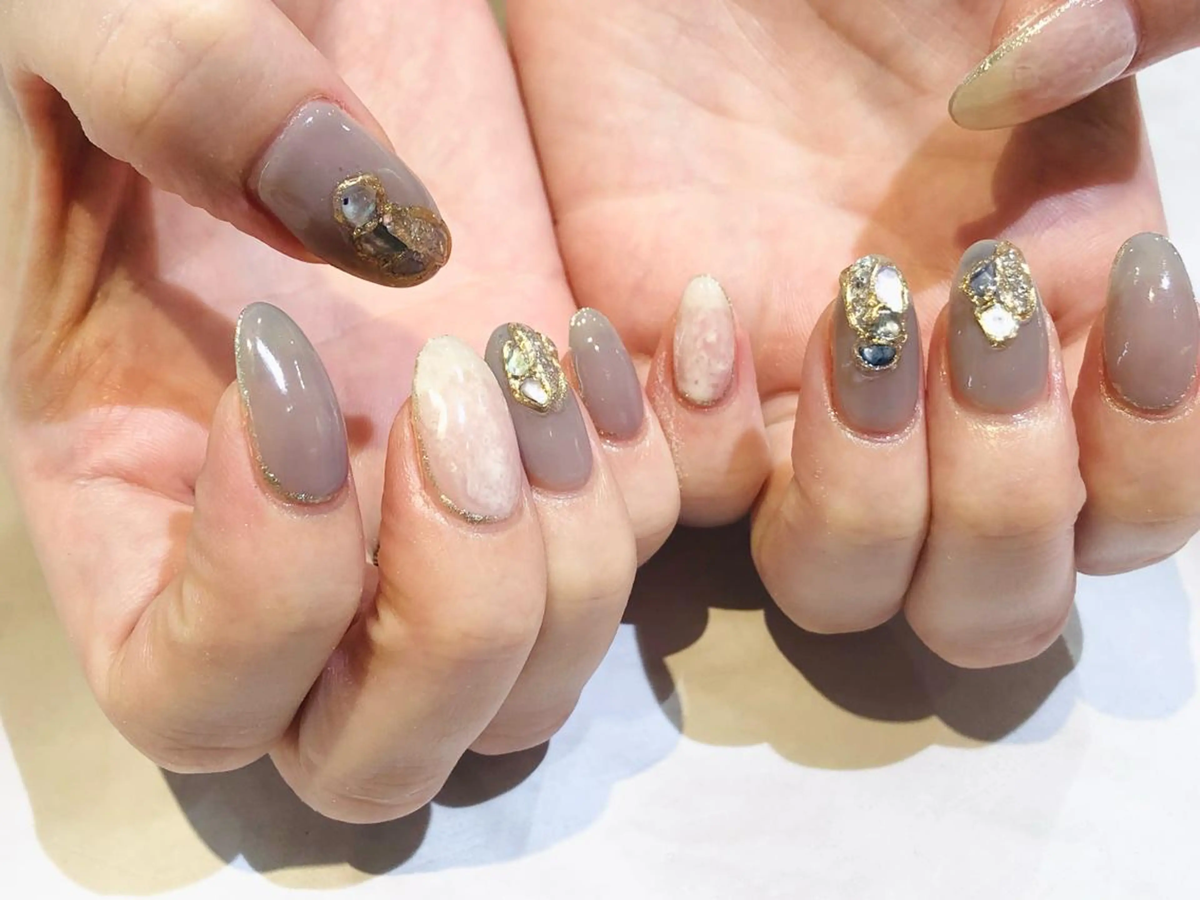 ネイル 舞田 苑香のネイルデザイン