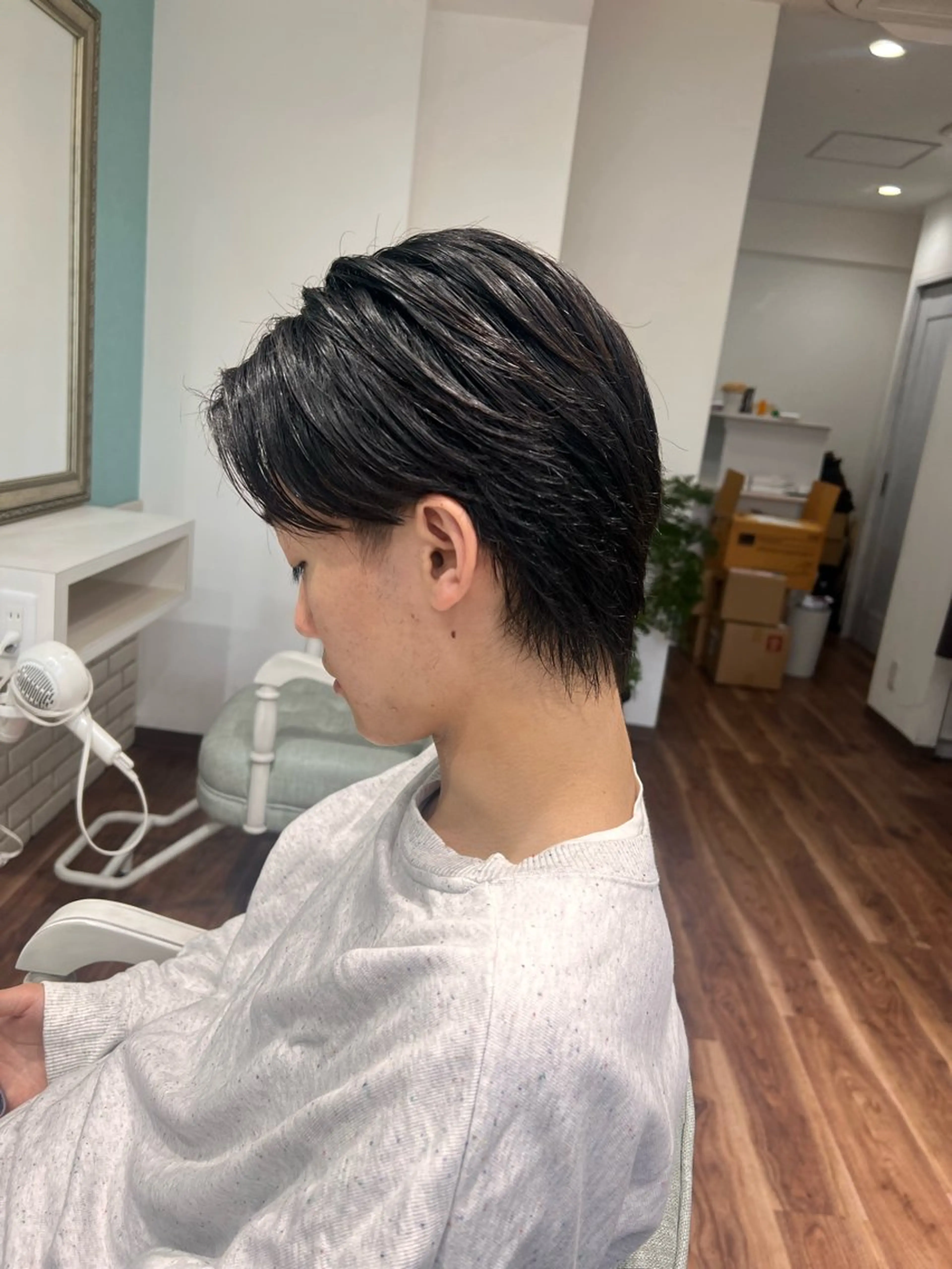 メンズ カット Re.ly所属・山下/高田馬場 /美髪/透明感カラーのヘアスタイル