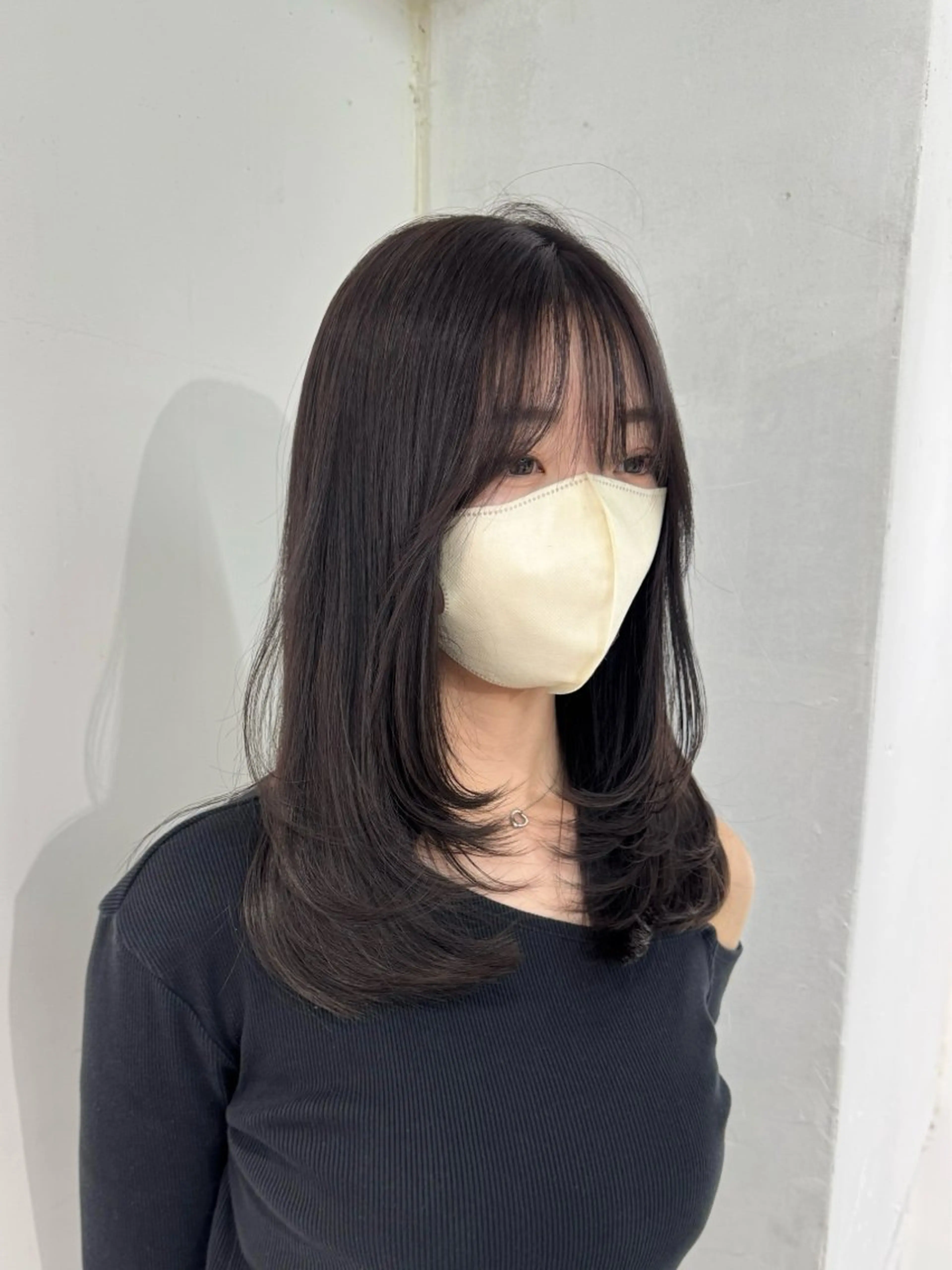 ミディアム レイヤーカット 🪐hikari /似合わせカットのヘアスタイル