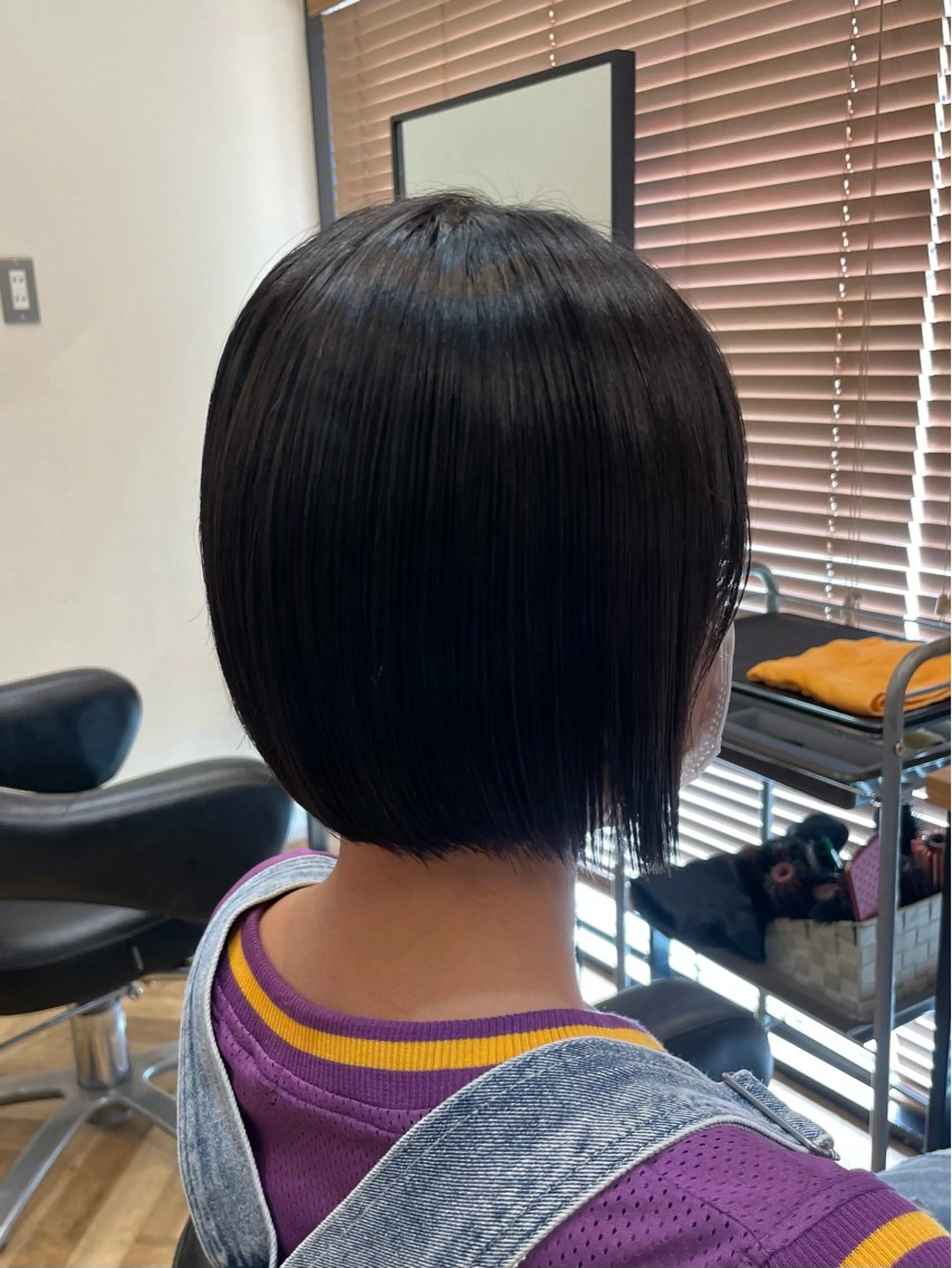 ショート 鎌取/透明感カラー /ボブ/顔まわりのヘアスタイル