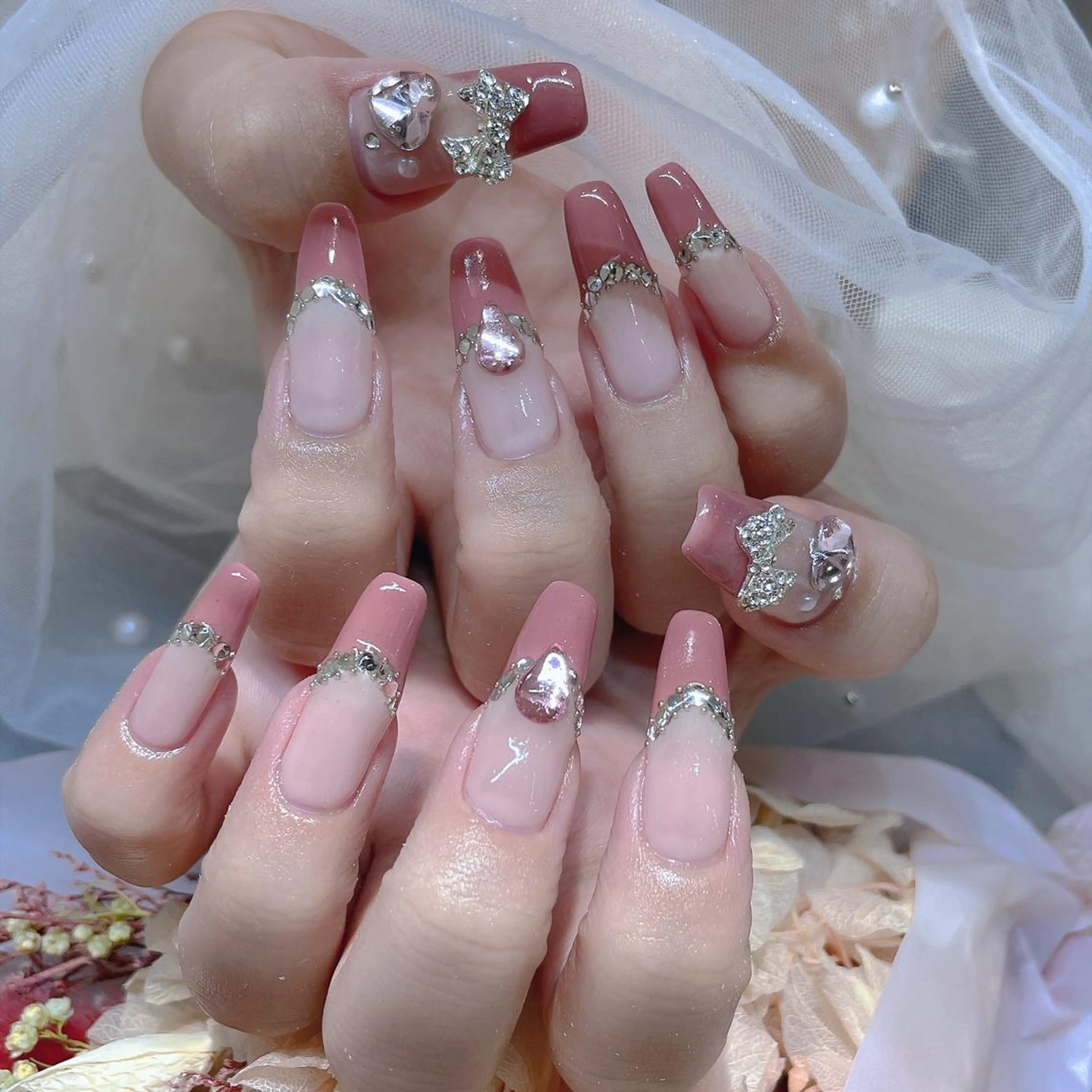 ネイル 長さだし専門店 M2　rikaのネイルデザイン