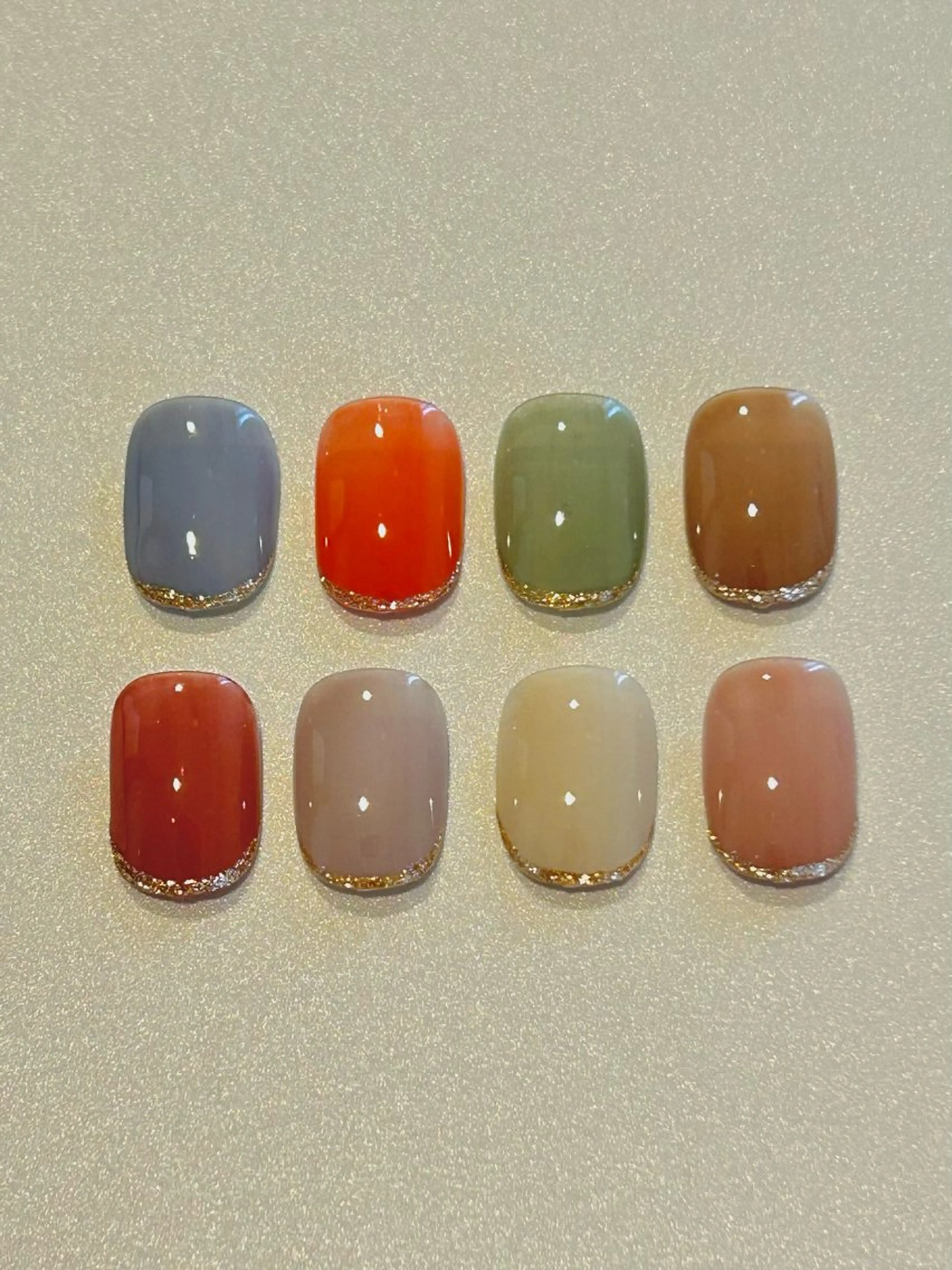 ネイル ラメ(グリッター) puff 八軒 パフハチケンのネイルデザイン