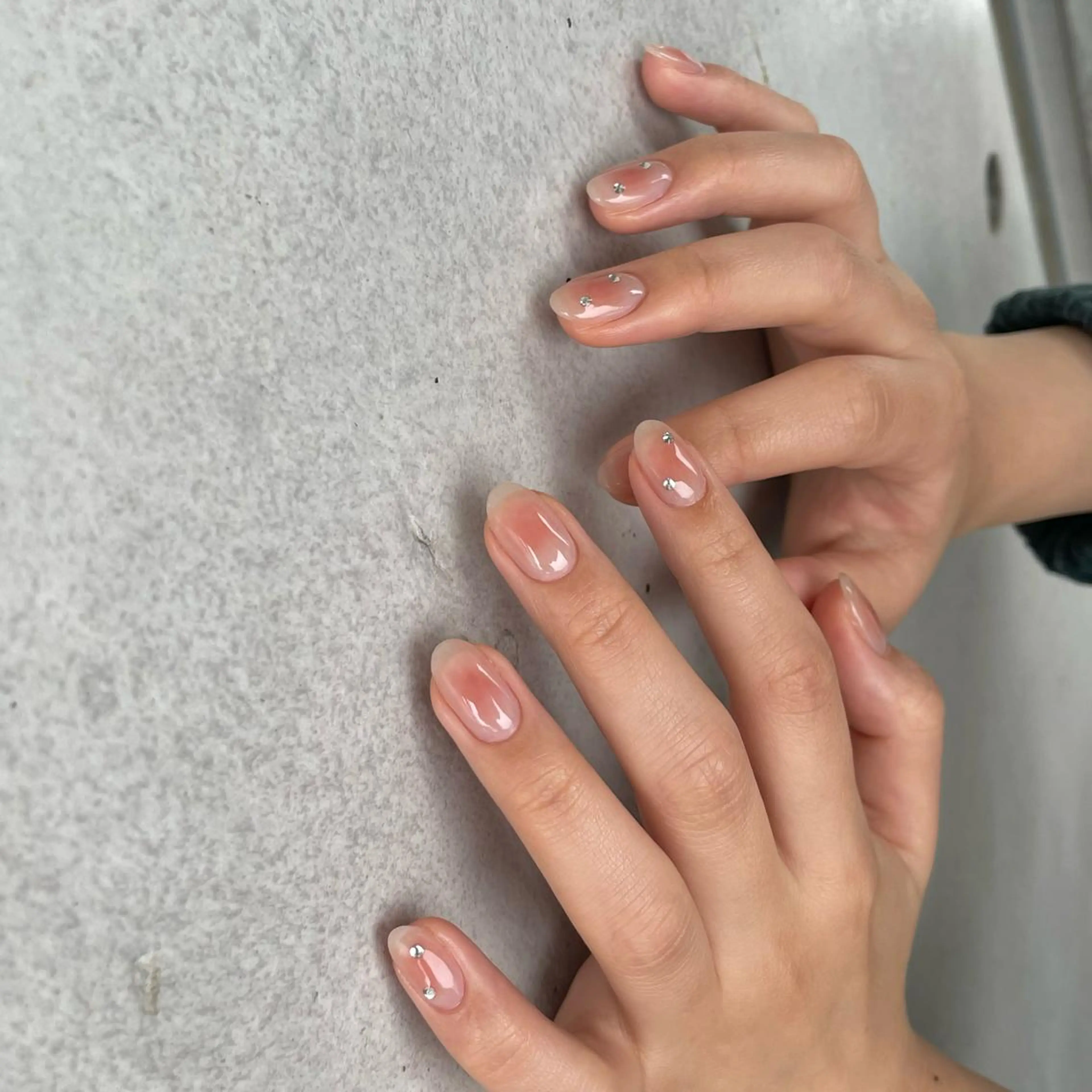 ネイル チークネイル twoo______ miyuのネイルデザイン