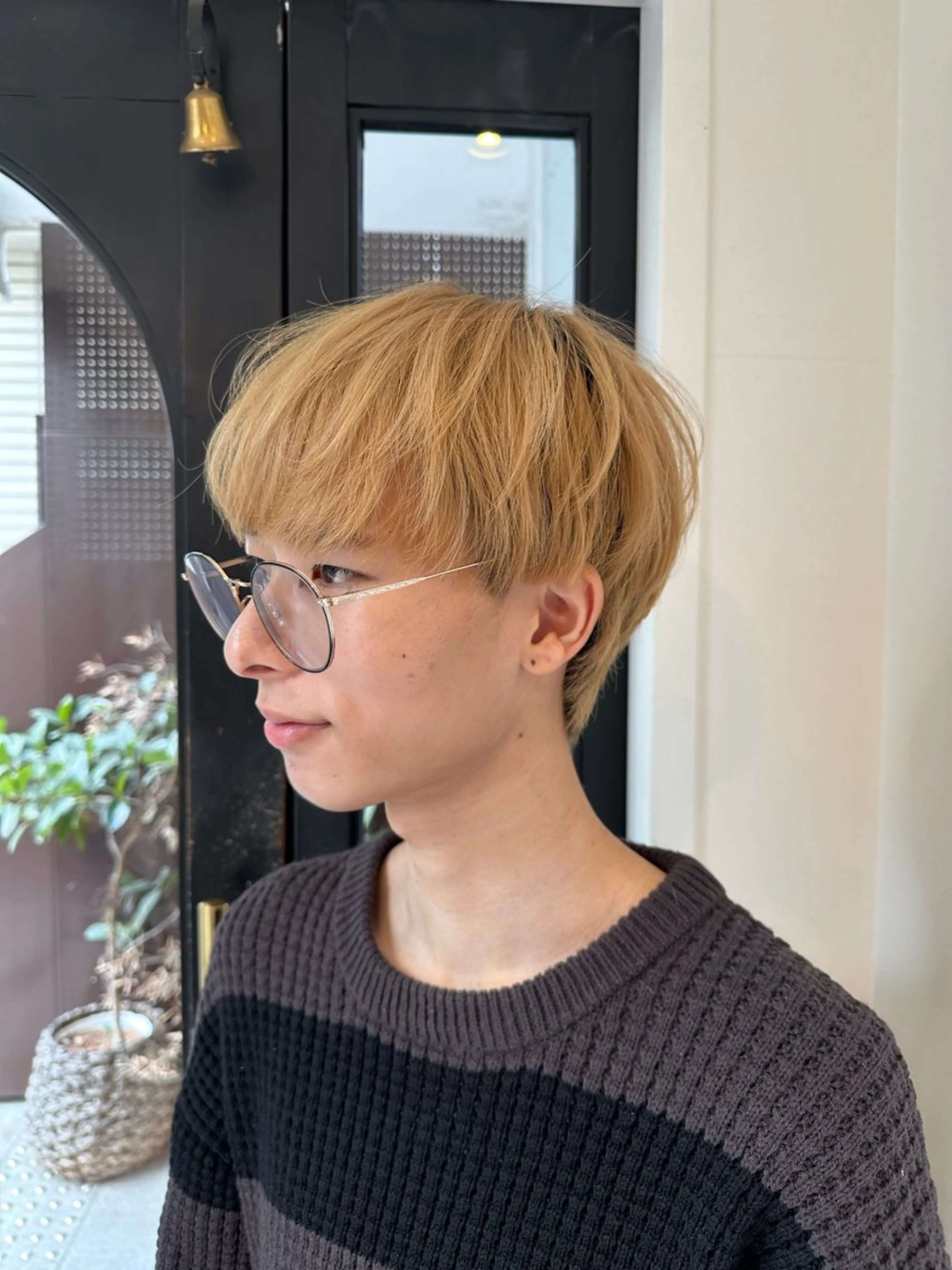 メンズ カット ヘアカラー トリートメント 安丸 結夏のヘアスタイル