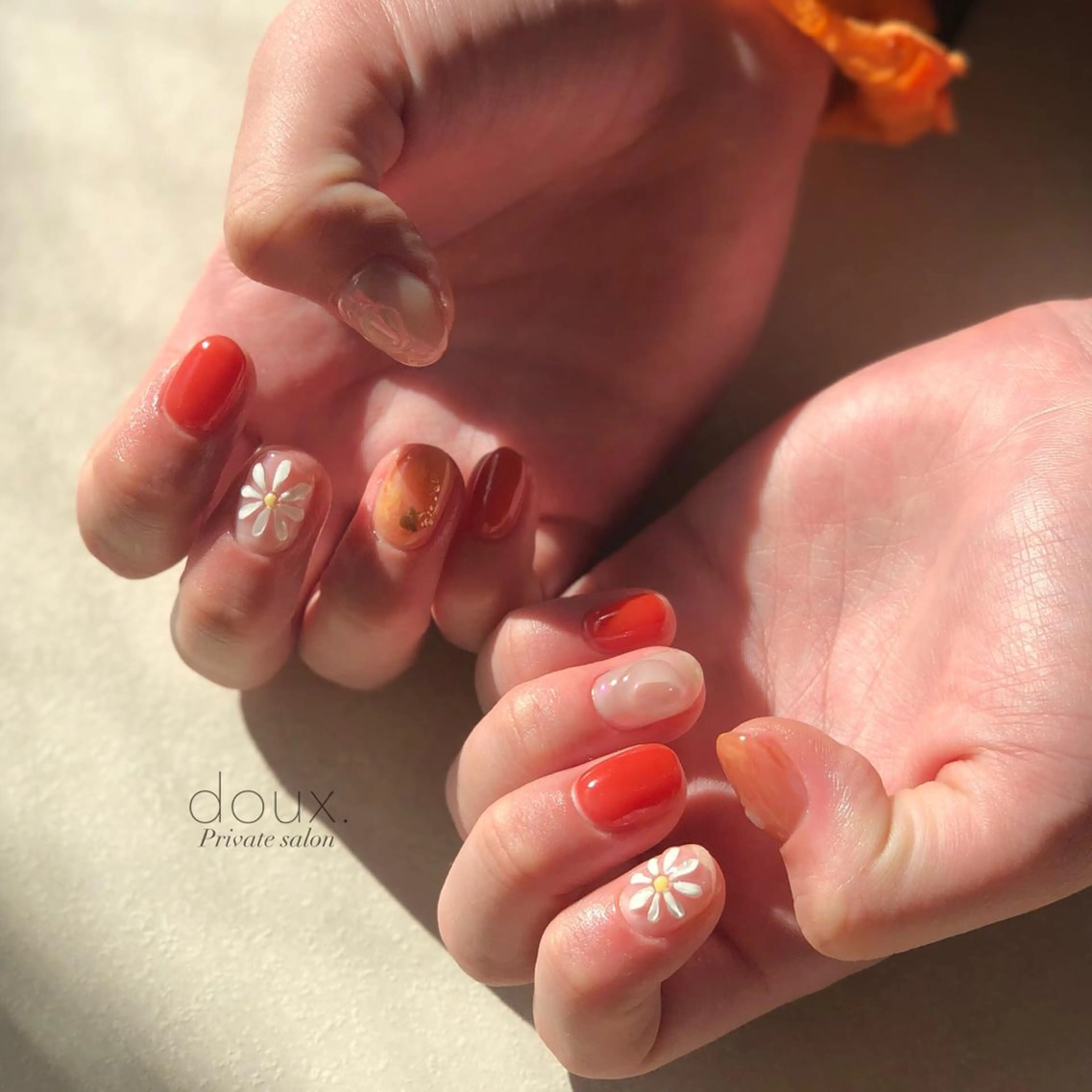 ネイル ニュアンスネイル doux. nailのネイルデザイン
