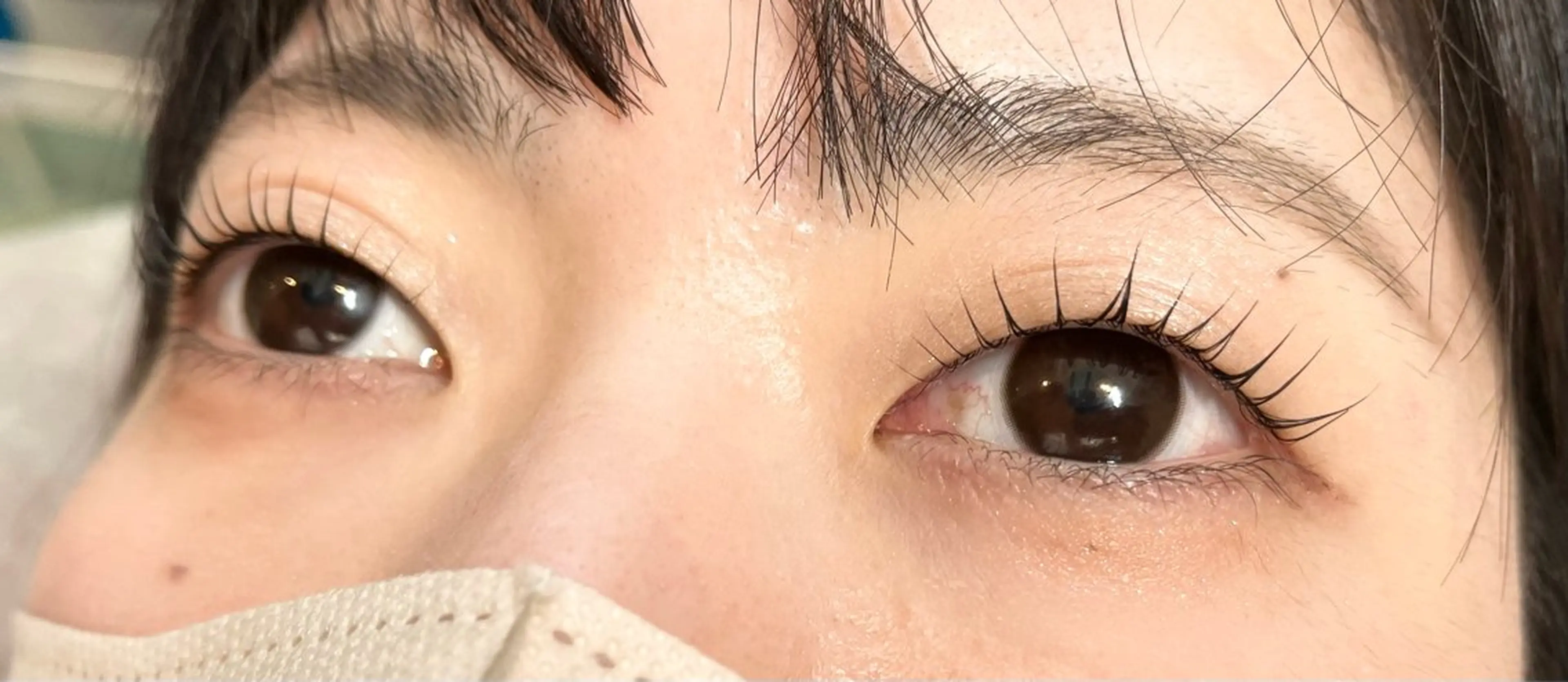 一重瞼さん向け🫧最先端まつ毛パーマ⭐️スライドカール🌈の写真