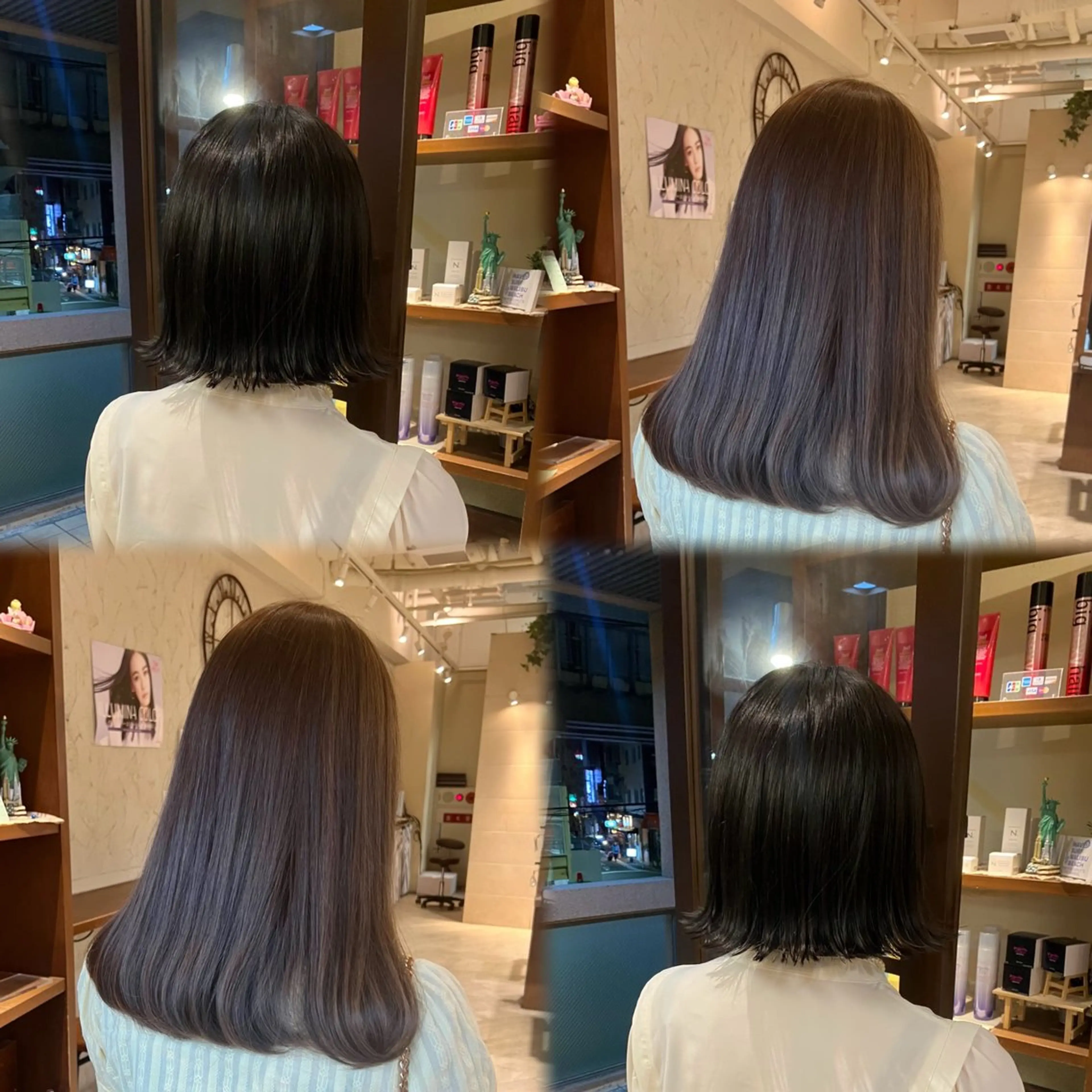 🐈‍⬛暗染めカラー🐈‍⬛＋ ヘアパック🫧の写真