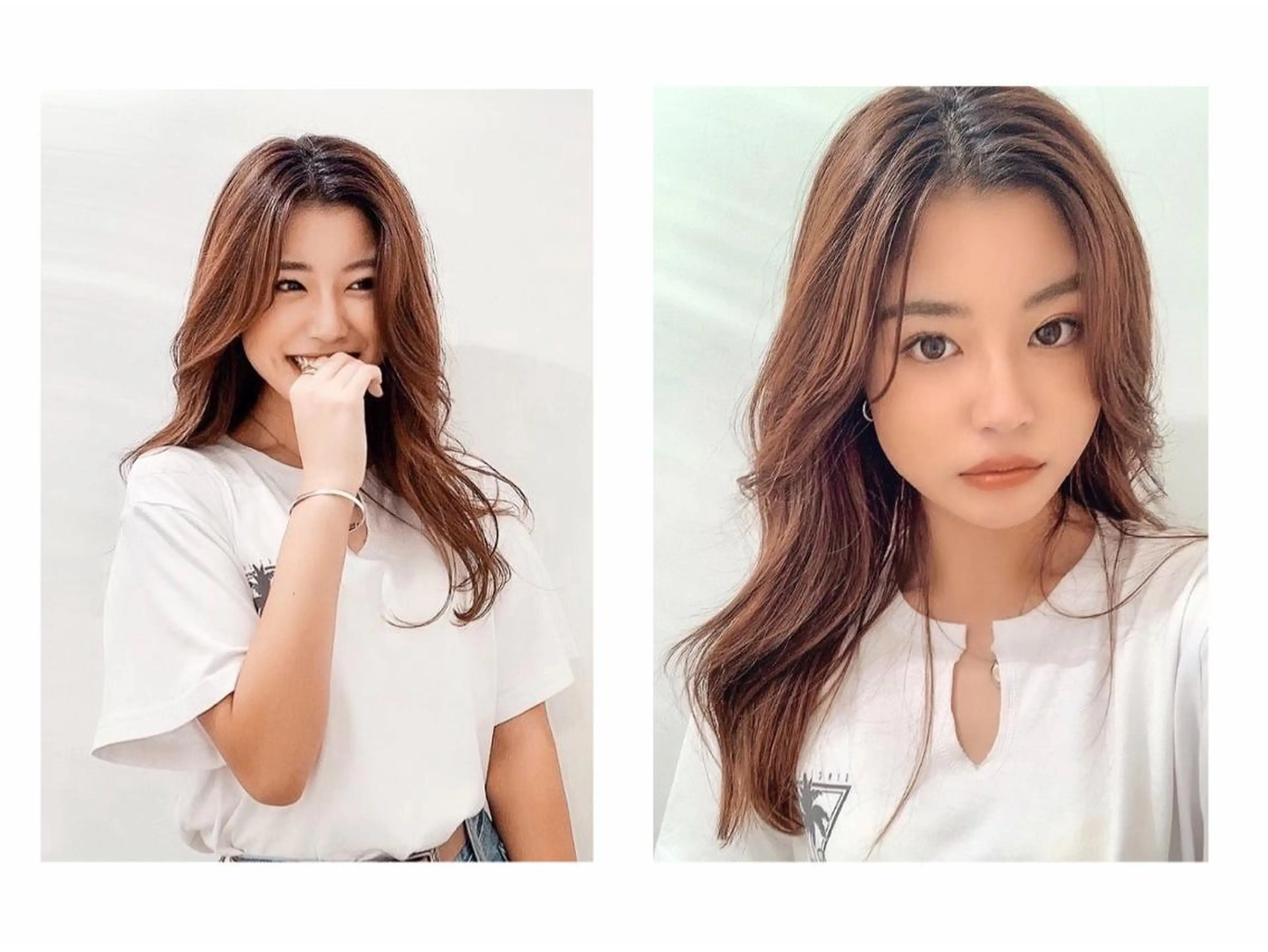 セミロング カラー 髪質改善サロン 心斎橋ARCHEのヘアスタイル