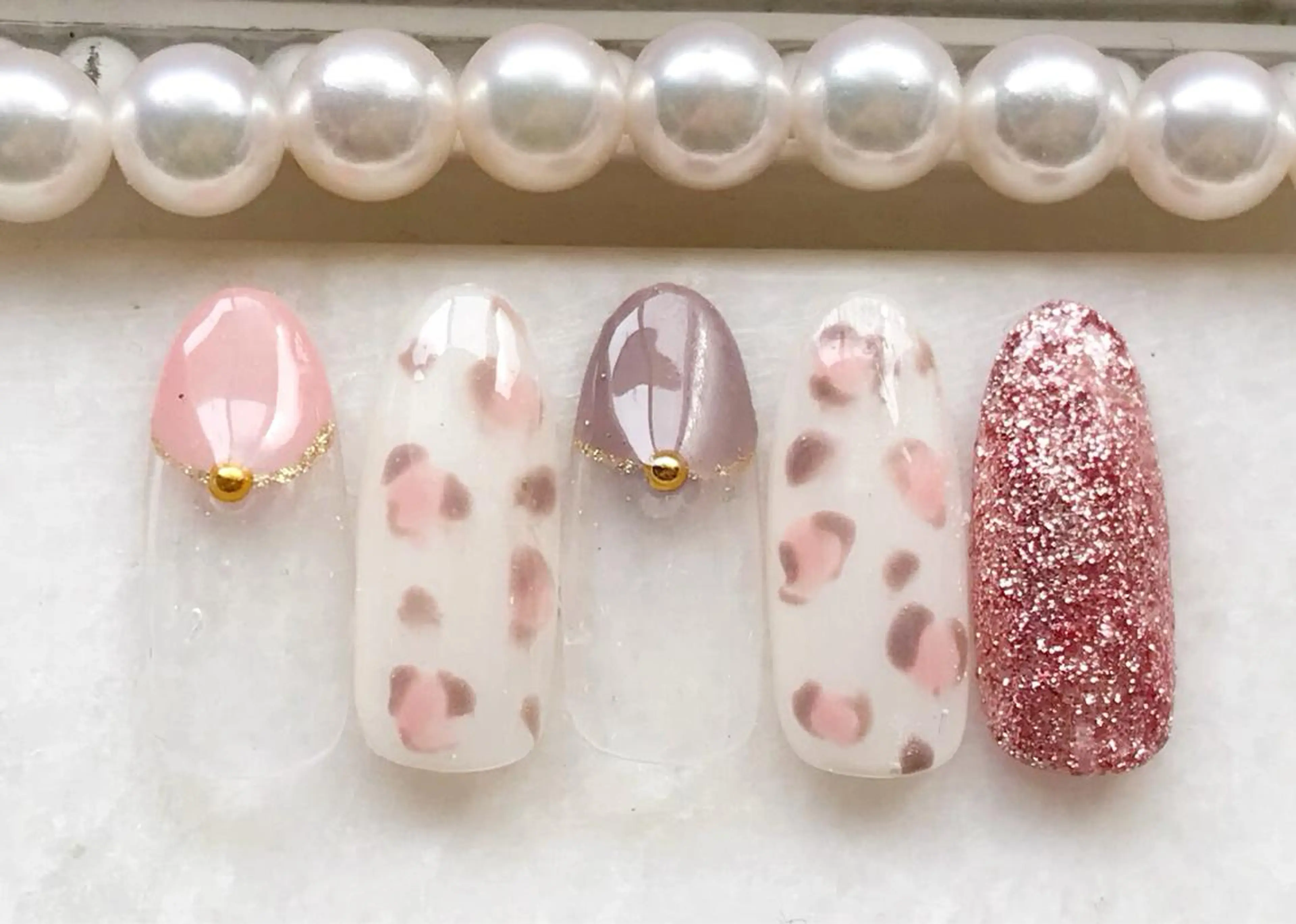 ネイル アニマル柄 ハンドネイル Satomi  のネイルデザイン