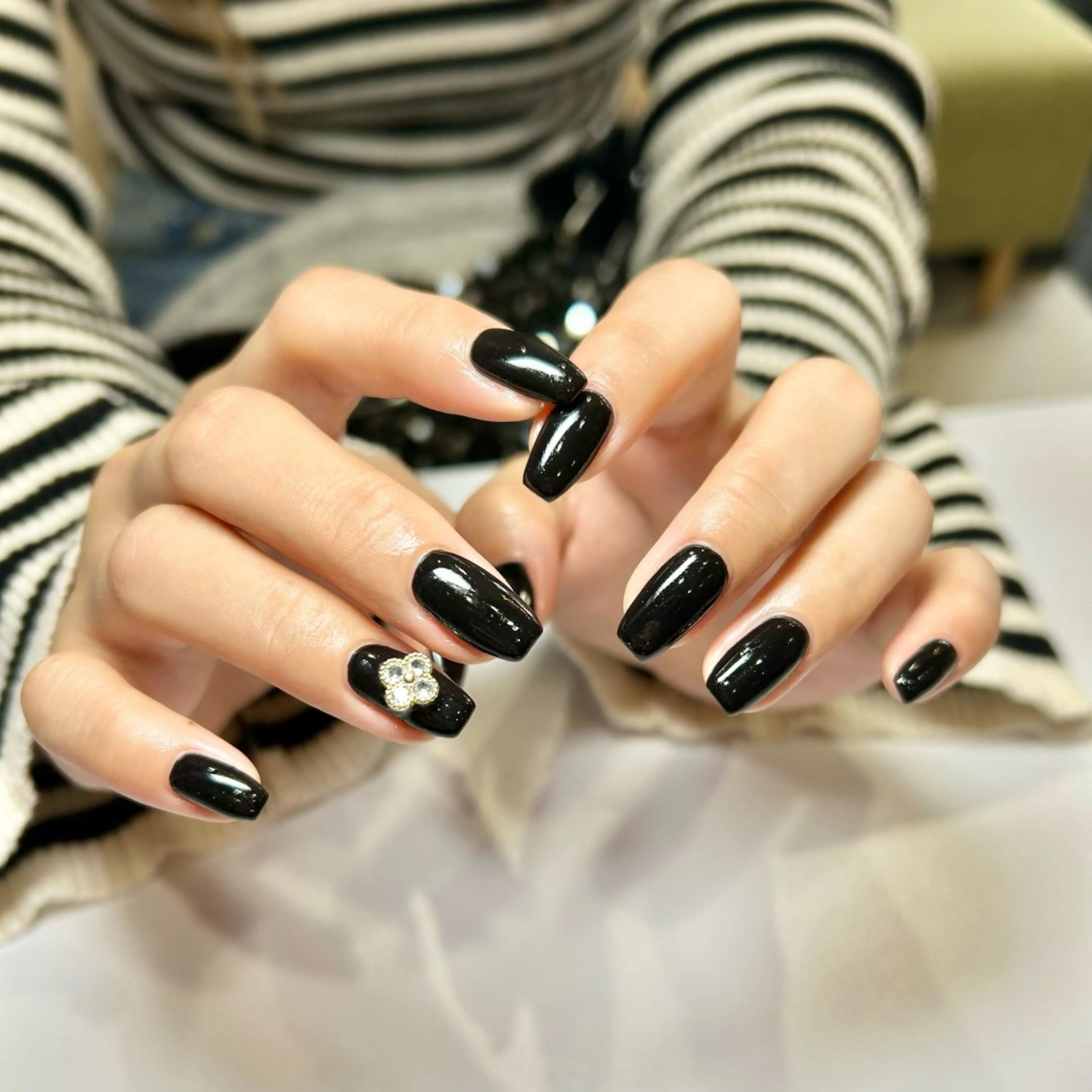 ネイル ワンカラーネイル ハンドネイル welina Miyukiのネイルデザイン