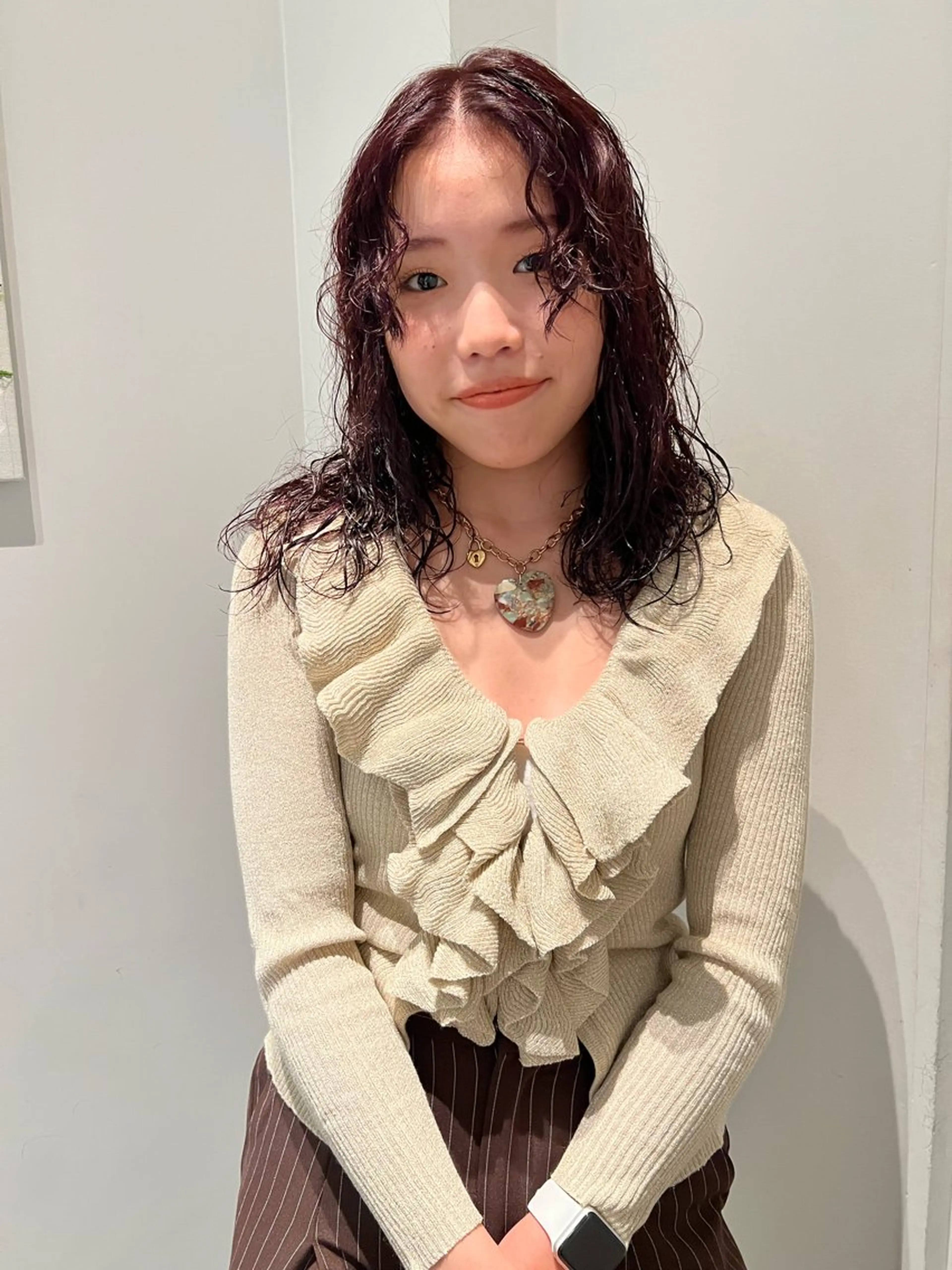 カラー ムラコシヒカリ lapenseeのヘアスタイル