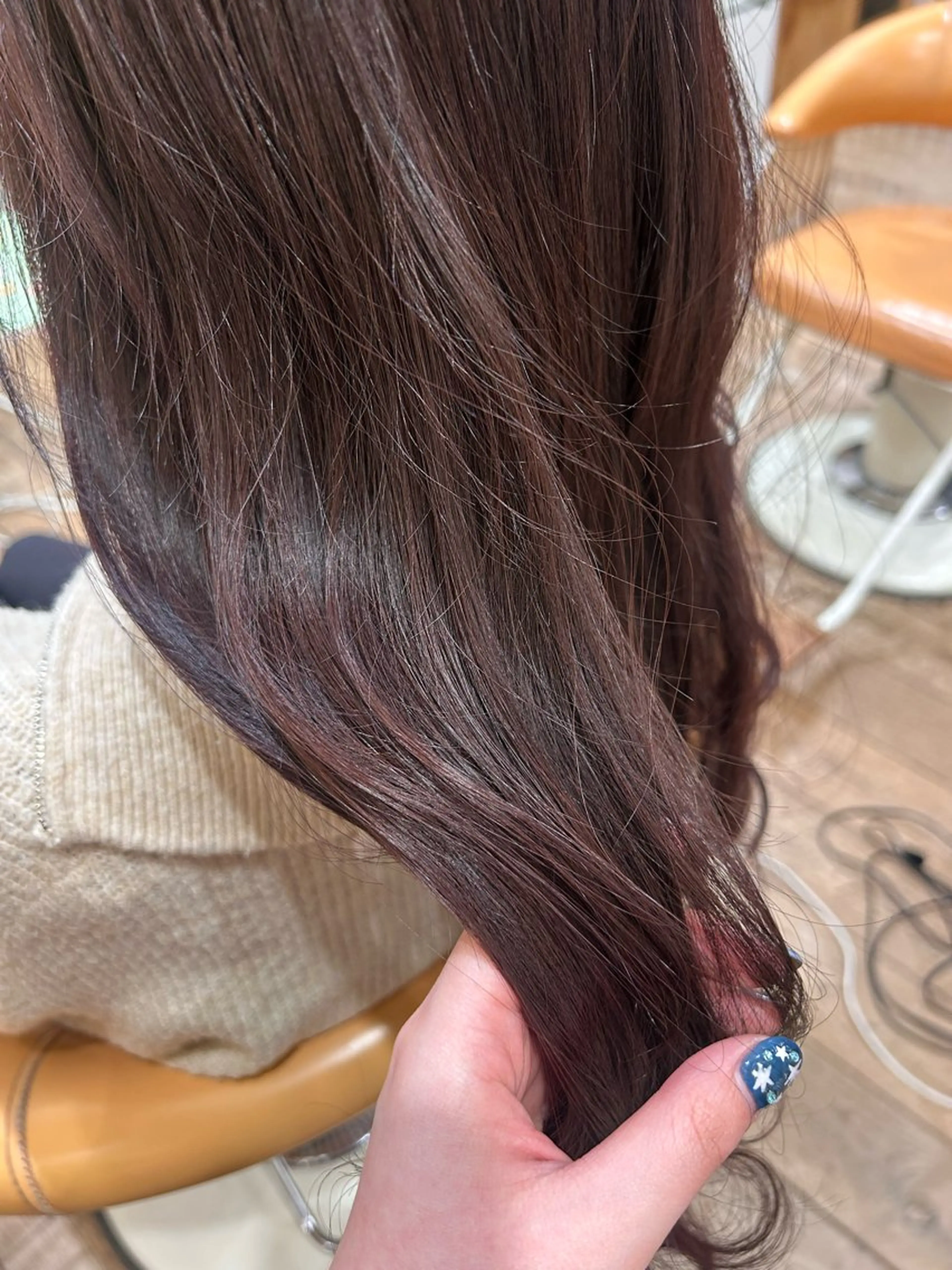 カラー ピンクカラー あい /ヘアカラーのヘアスタイル