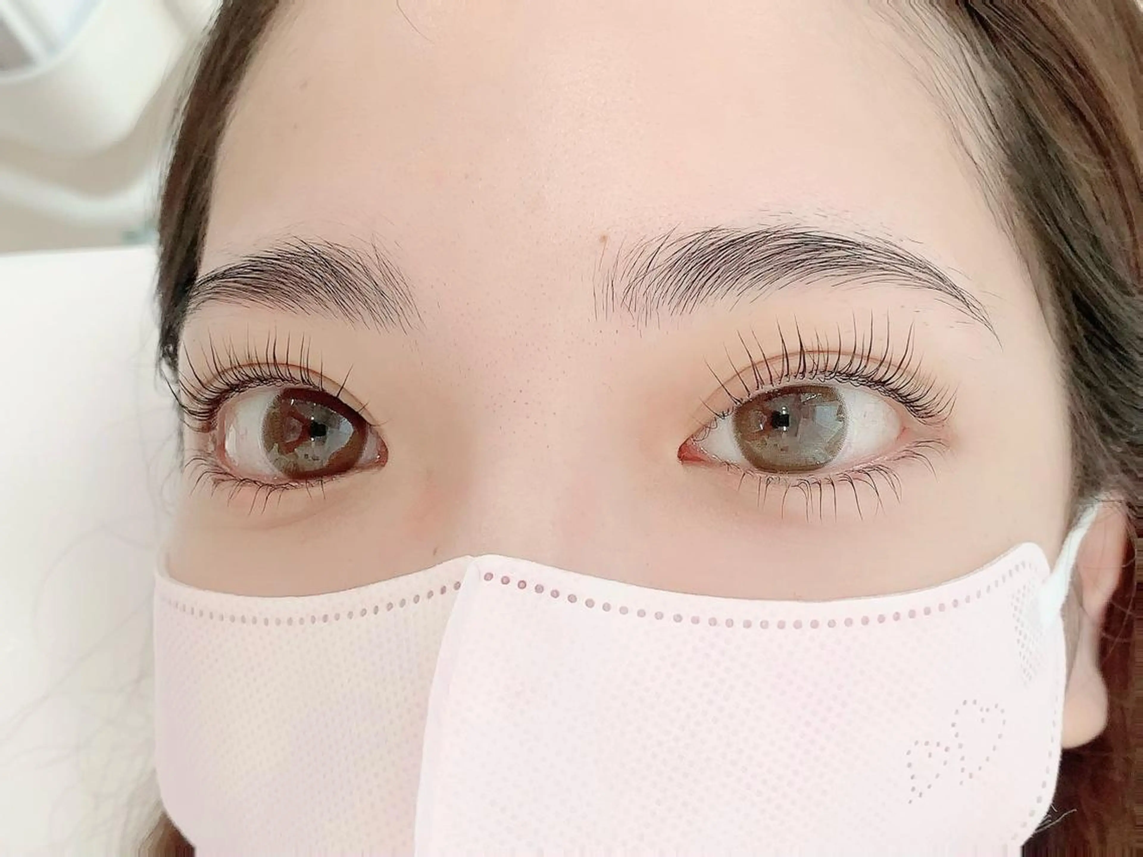 マツエク・マツパ パリジェンヌラッシュリフト まつげパーマ 下まつげエクステ BellFlower Aki（眉・まつげ）のマツエク・マツパデザイン