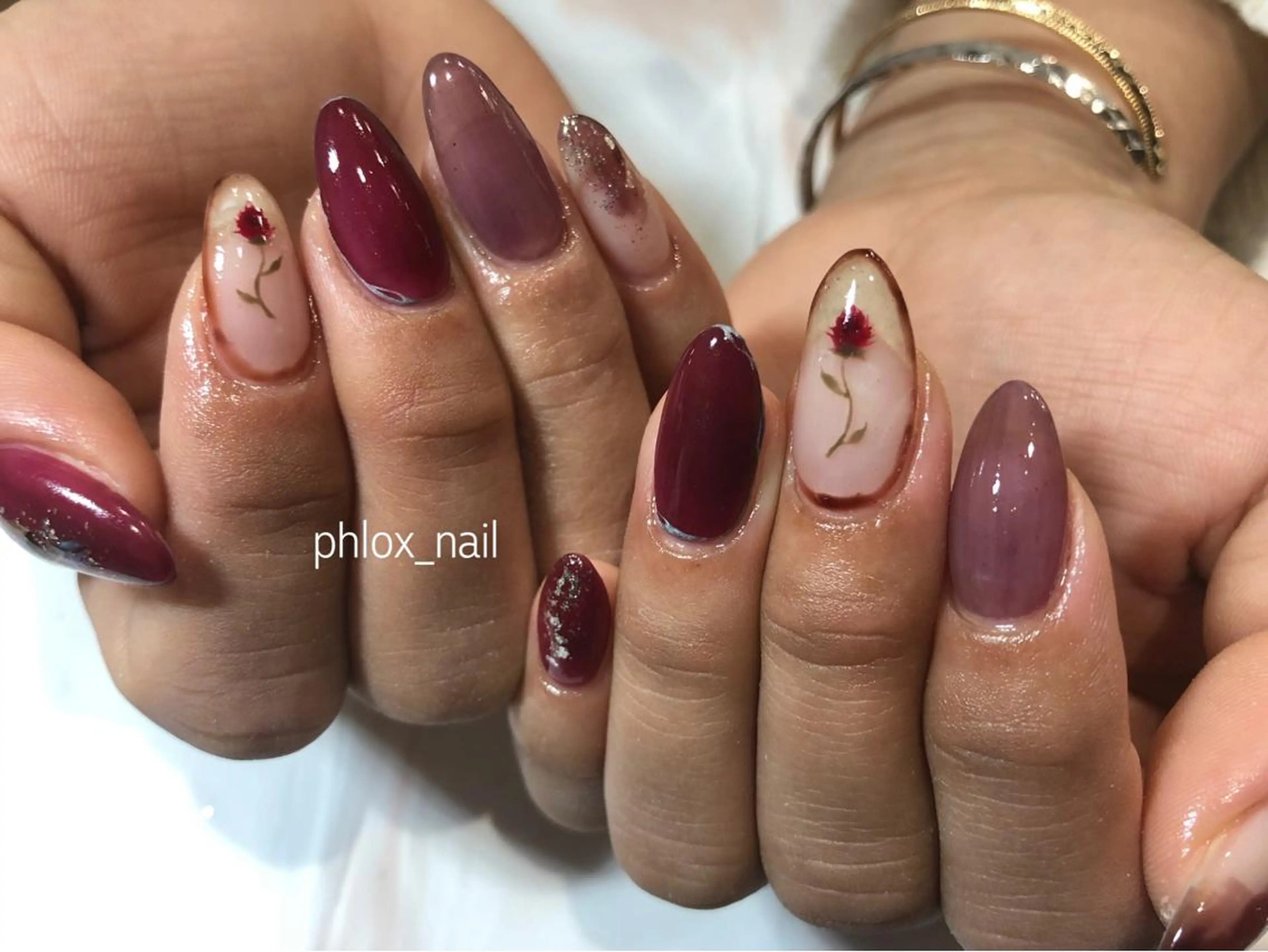 ネイル s/w ＿shokoのネイルデザイン