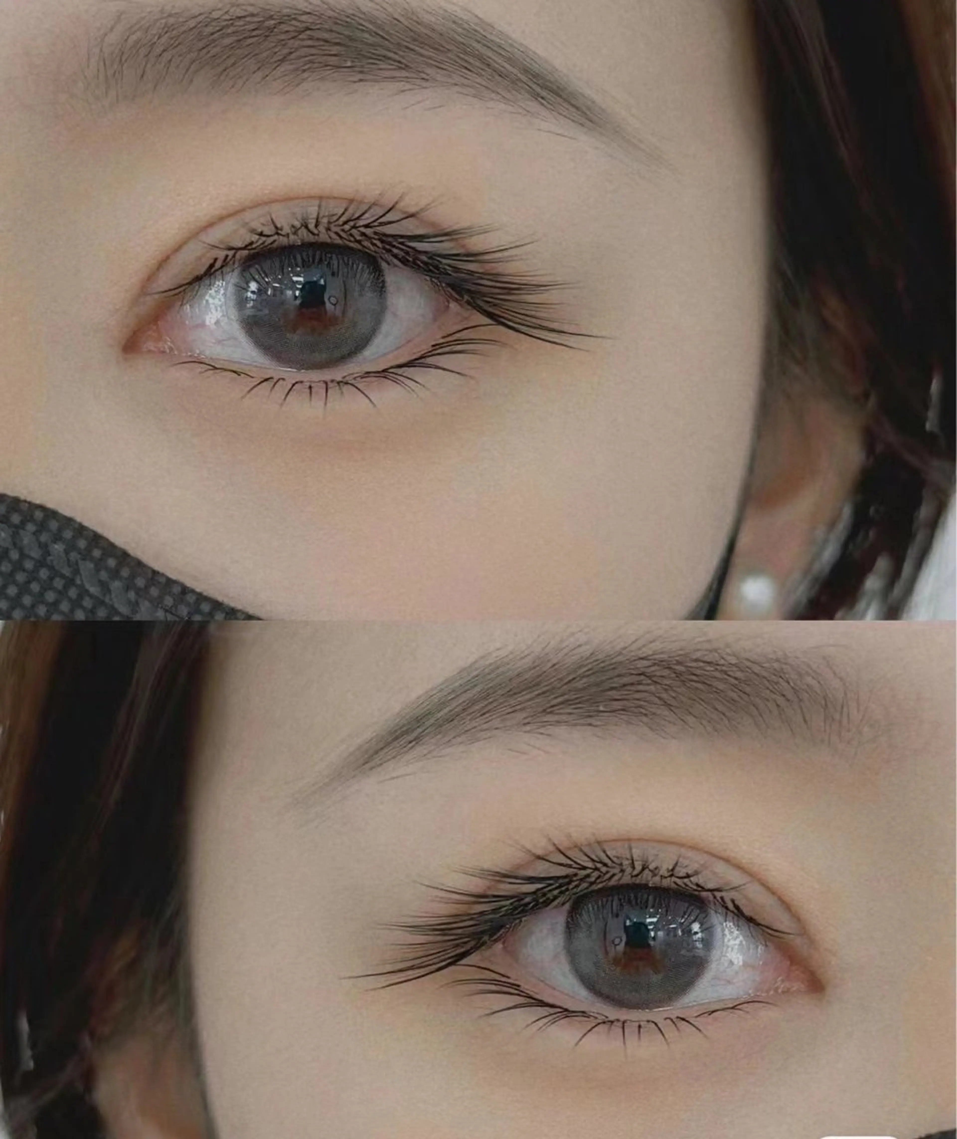 マツエク・マツパ フラットラッシュ Lカール Rili 新大久保のマツエク・マツパデザイン