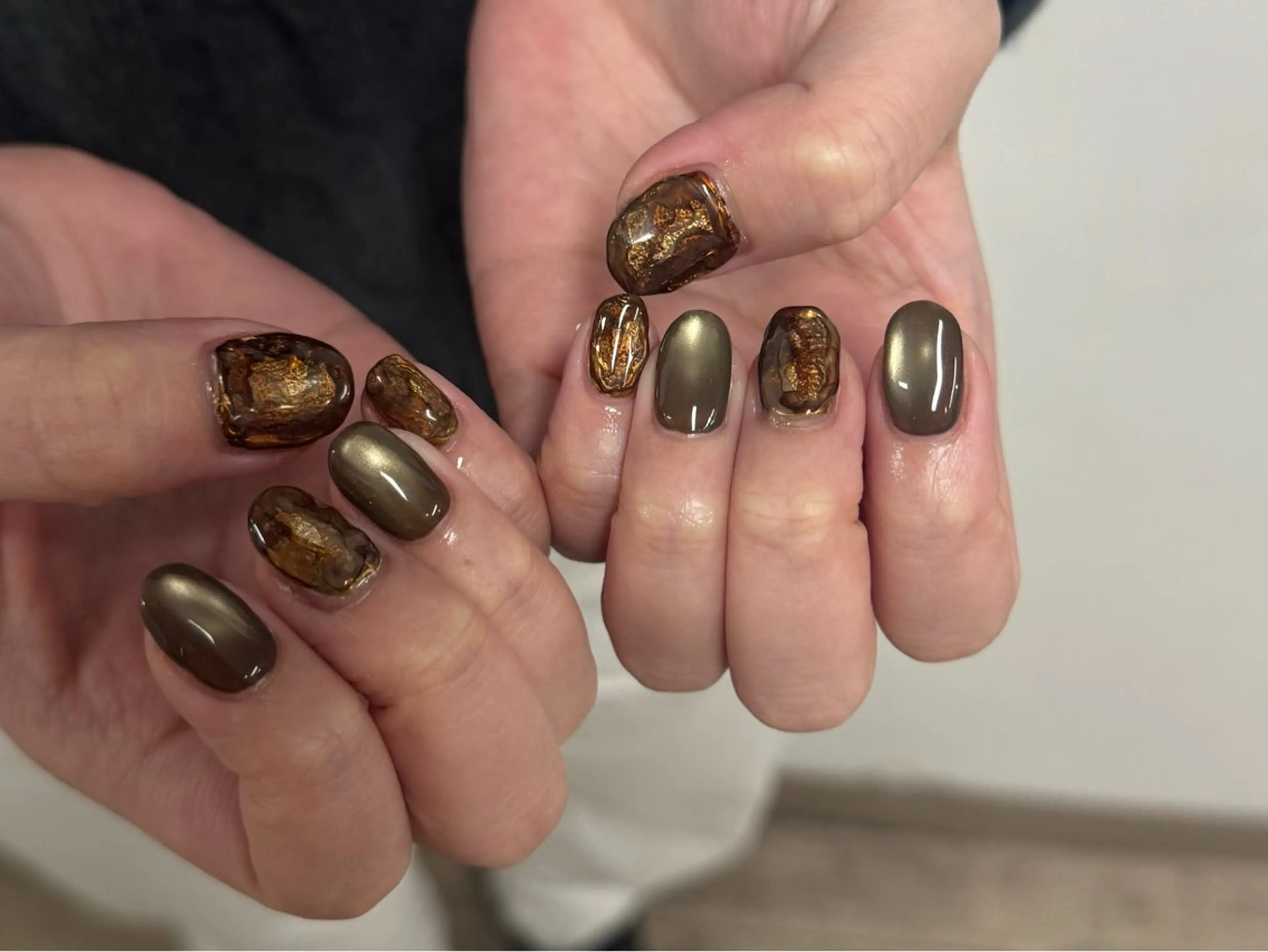 ネイル ハンドネイル Glad nail honokaのネイルデザイン