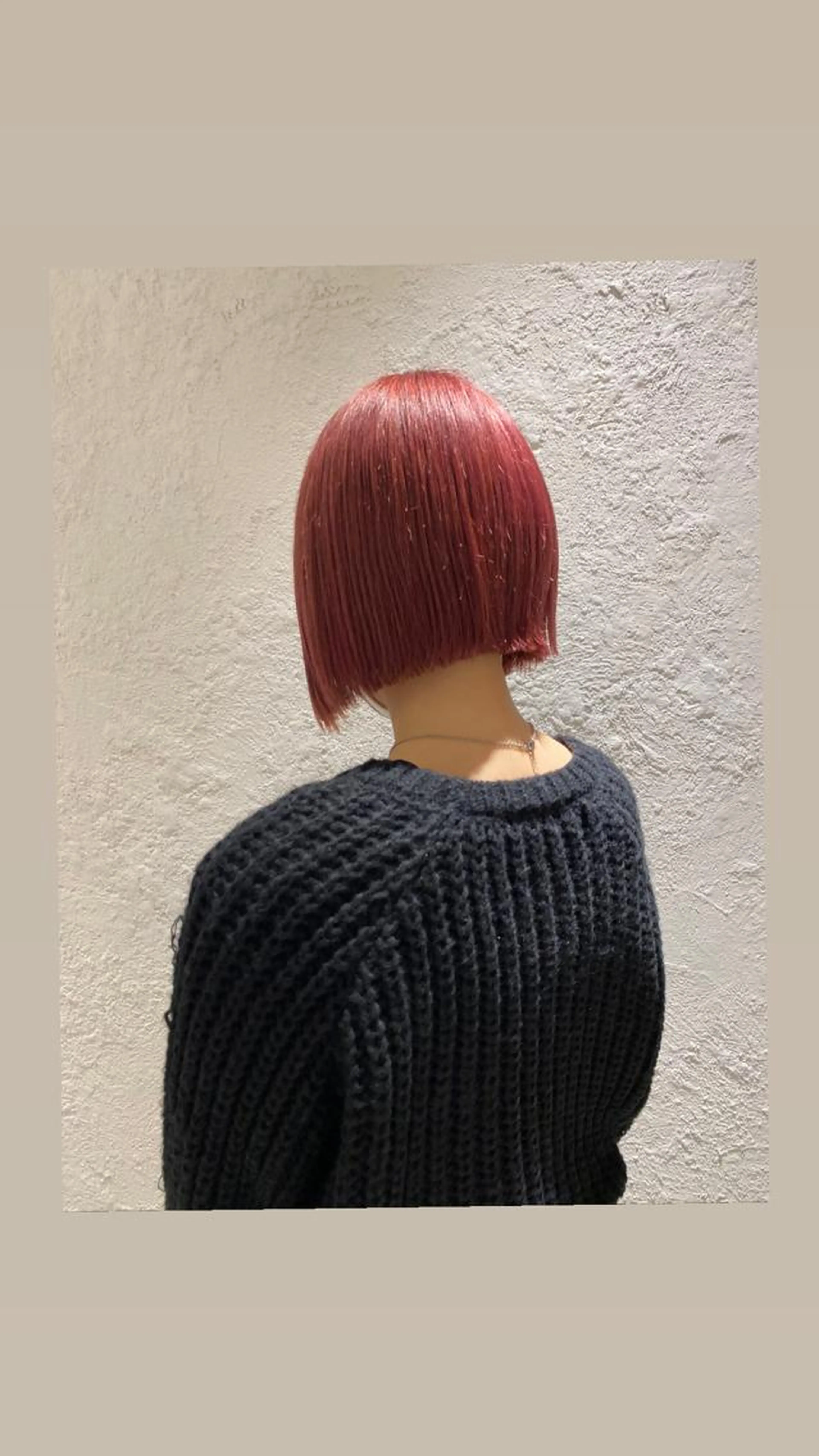 ワンカラー&3stepトリートメント&超音波アイロンの写真