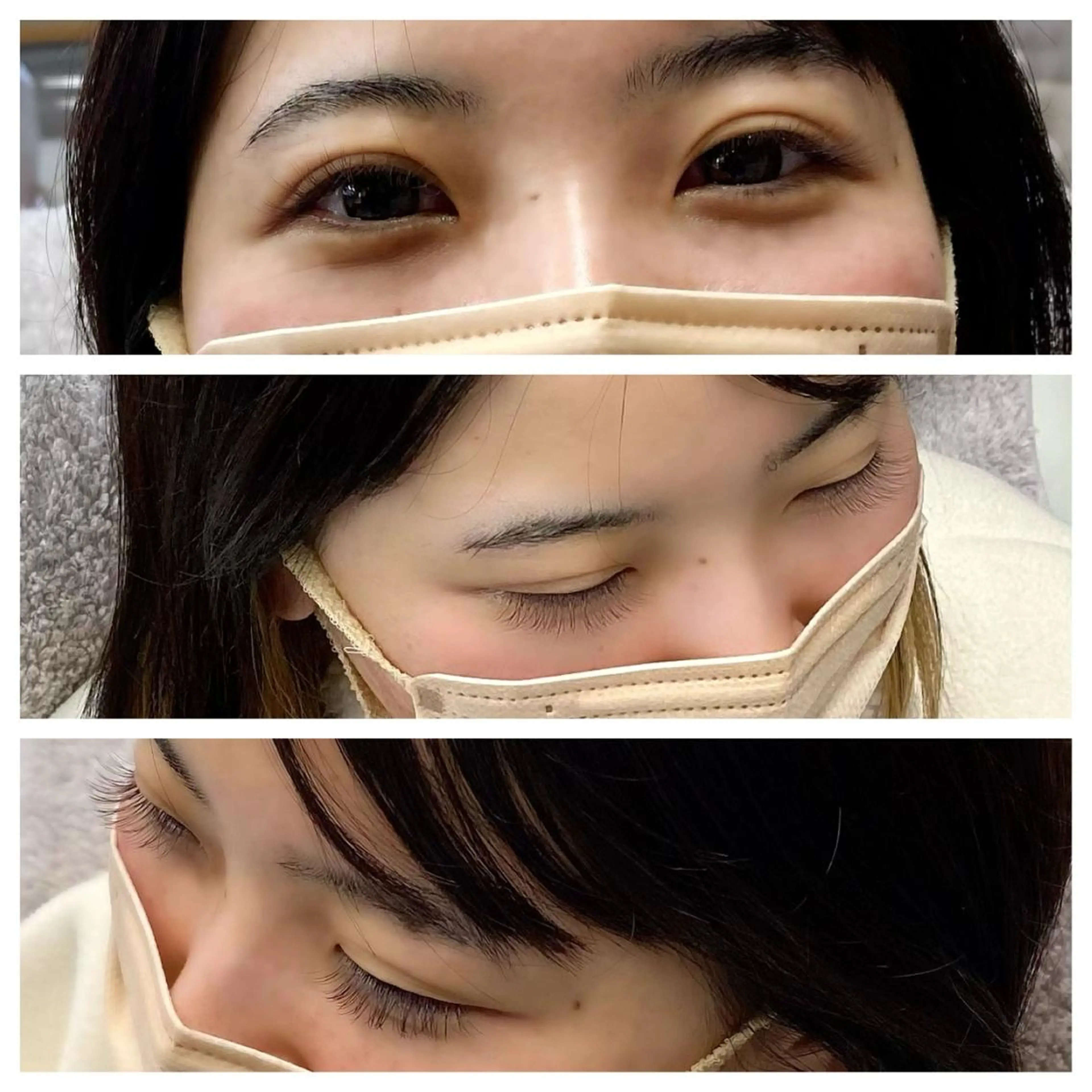 マツエク・マツパ Cカール カラーマツエク キュート フラットラッシュ ma-pa所属・ma-pa eye＆hairのマツエク・マツパデザイン