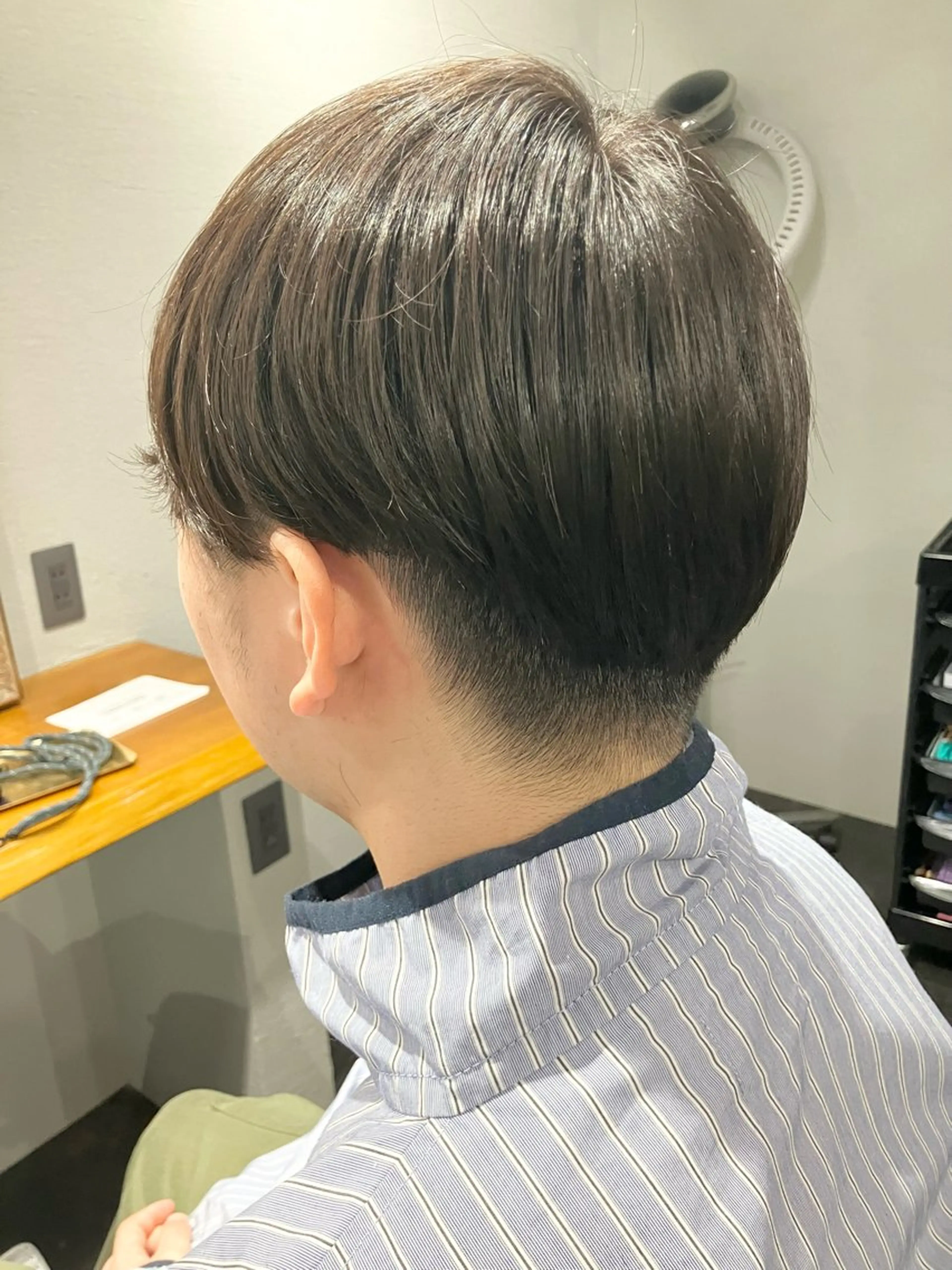 ショート メンズ マッシュ メンズ/ケアパーマ /hayashiのヘアスタイル