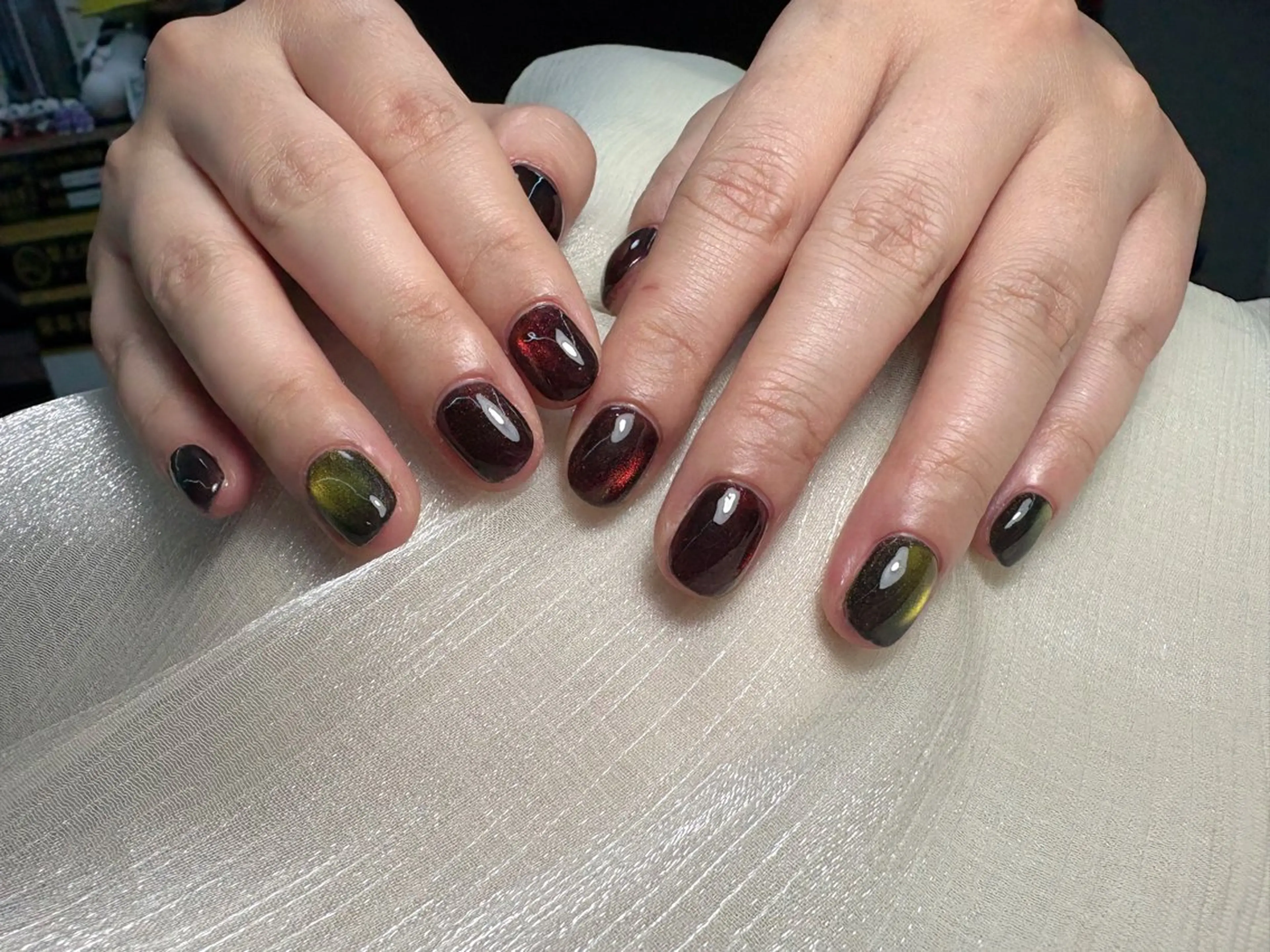 ネイル ハンドネイル Yuxi Beauty salon 【ユーシィー ビューティ サロン】所属・ユーシーネイルサロン 池田公園店のネイルデザイン