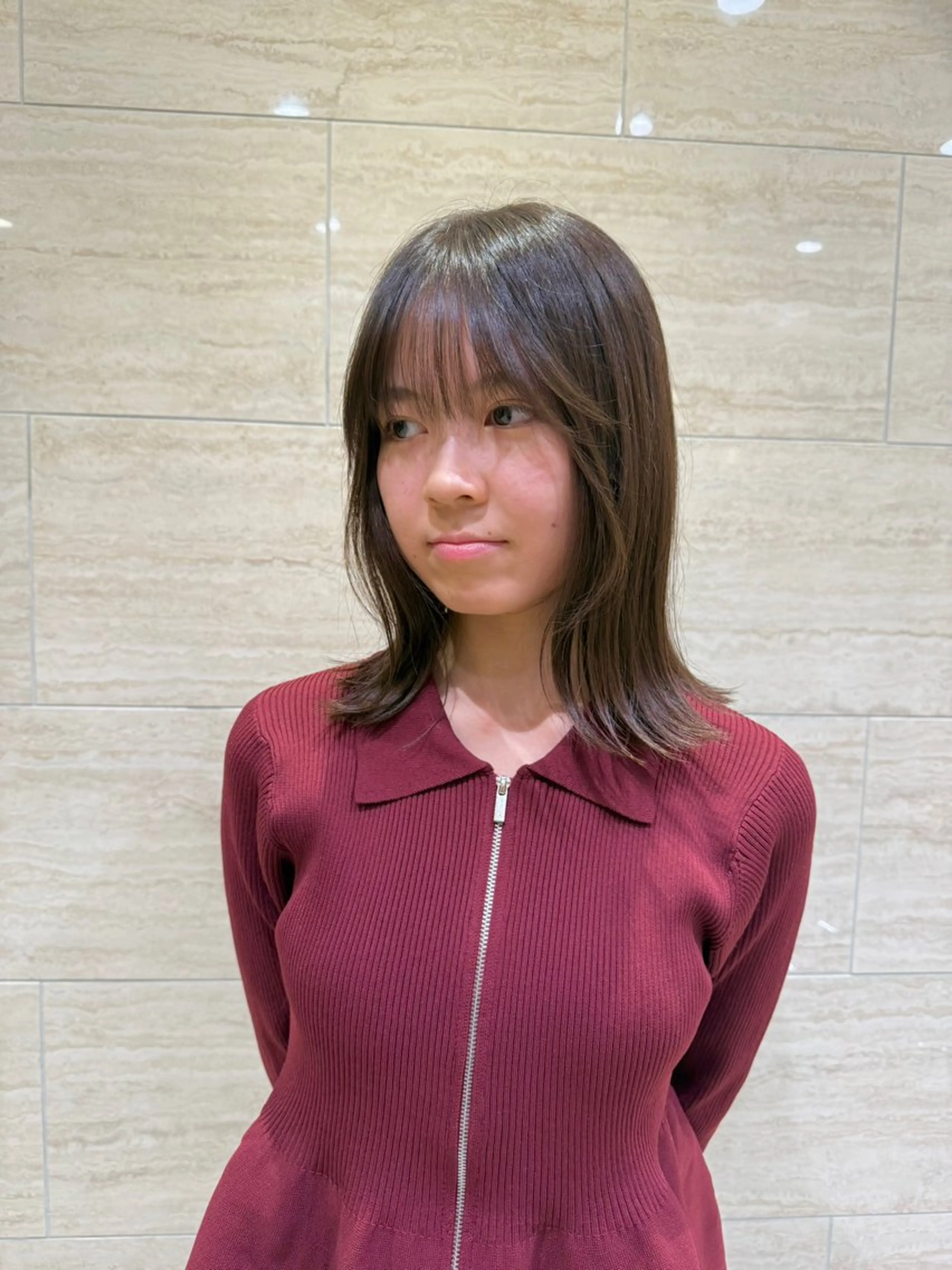 セミロング Rinka🍓 似合わせカット/大船のヘアスタイル