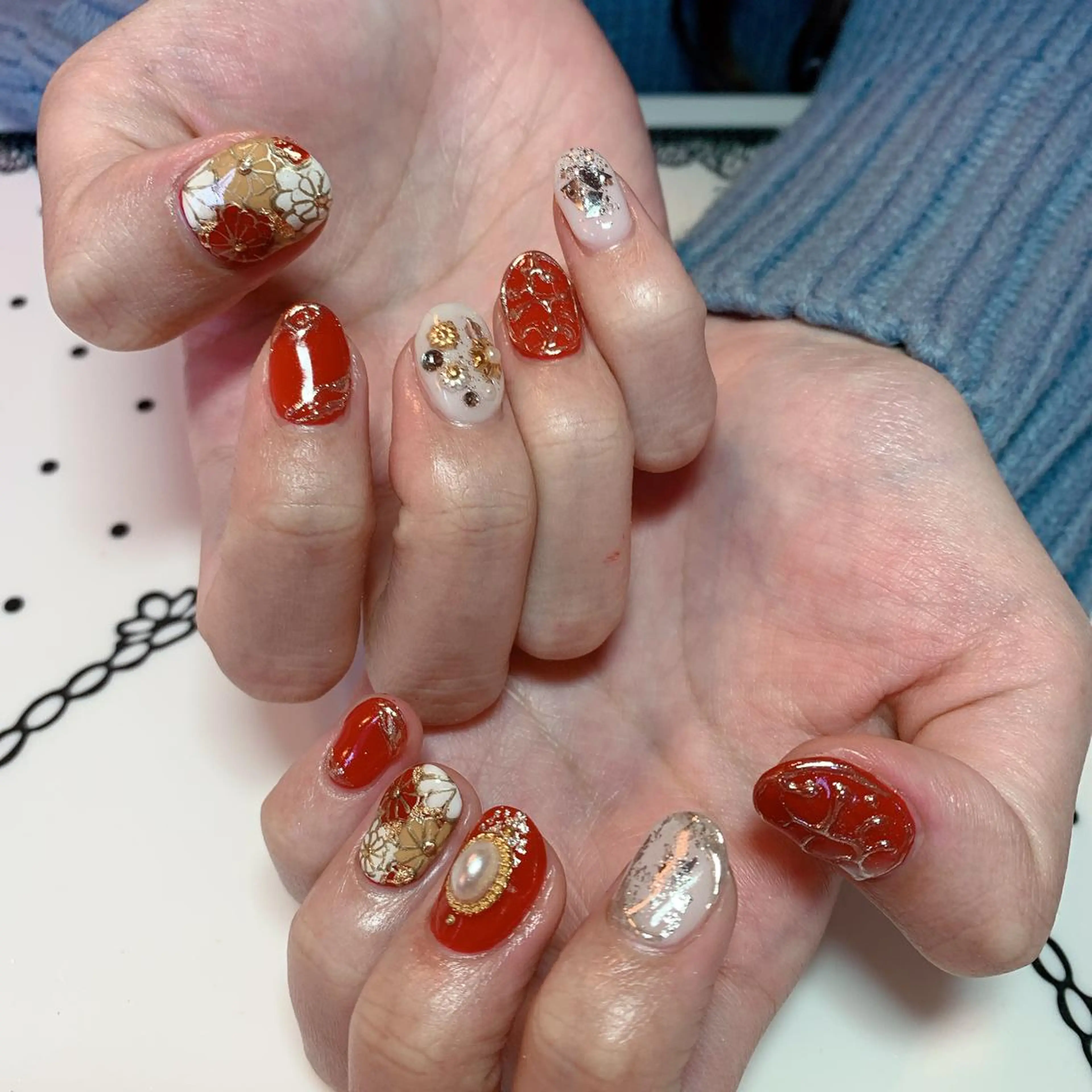 ネイル フットネイル 田澤 真理子のネイルデザイン