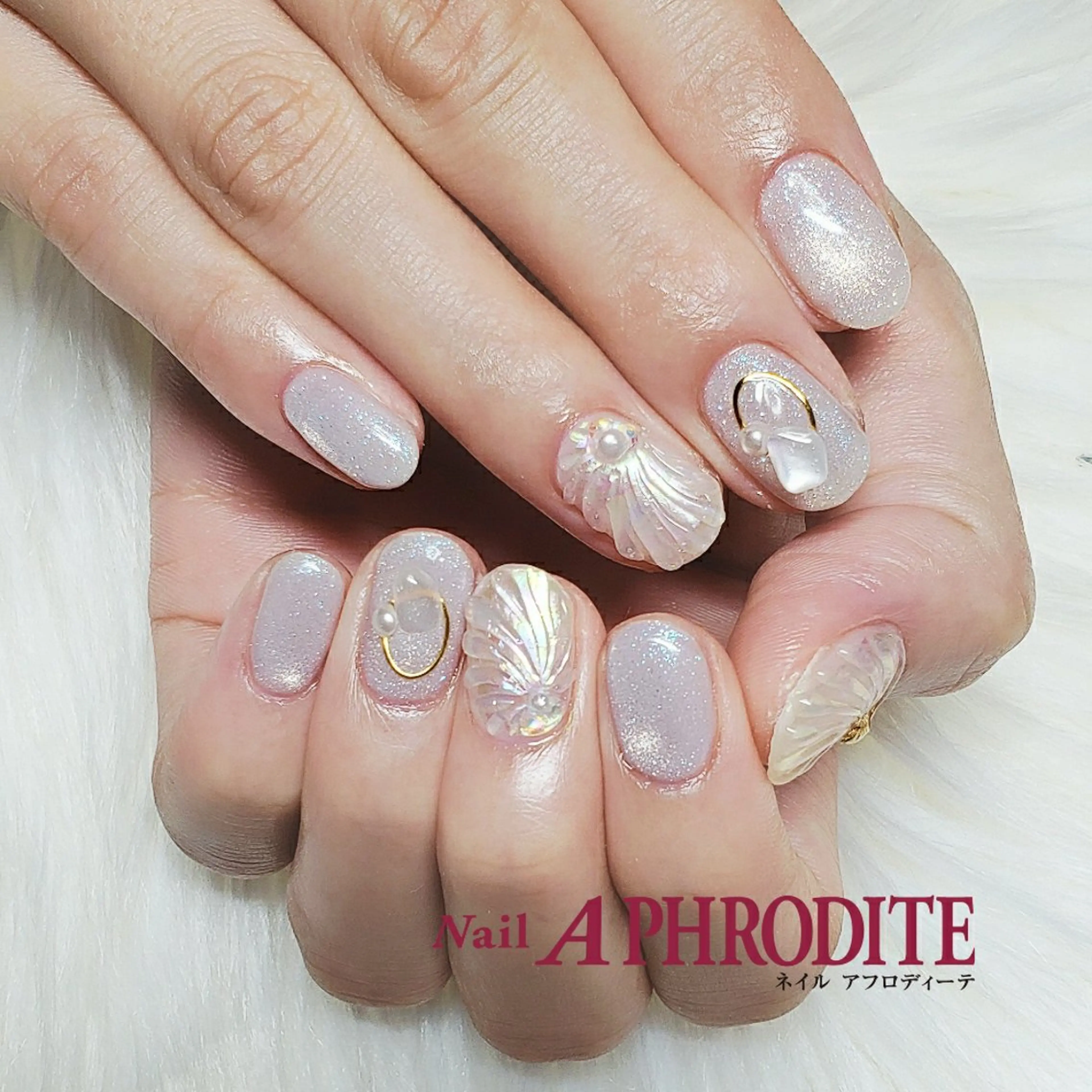 ネイル ジェルネイル ニュアンスネイル ソフトジェル ハンドネイル Nail  Aphroditeのネイルデザイン