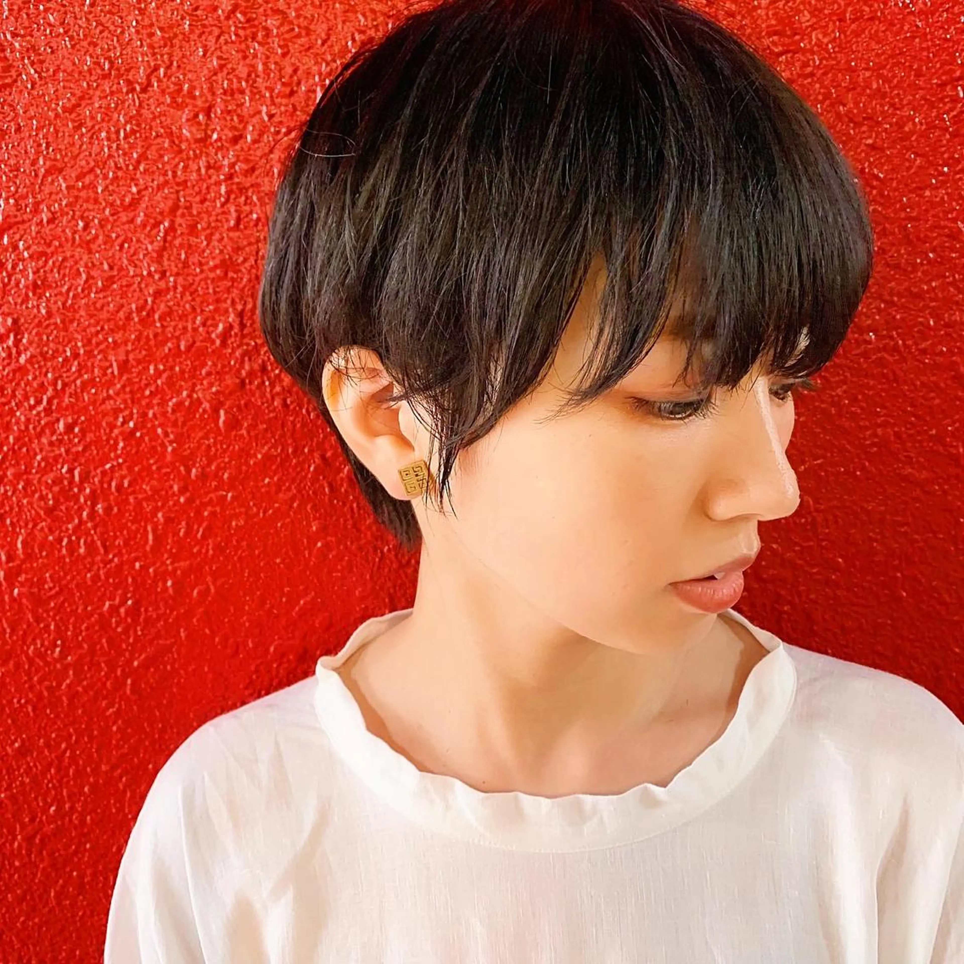 ショート カラー CODE.LINE所属・中川 竜誠のヘアスタイル