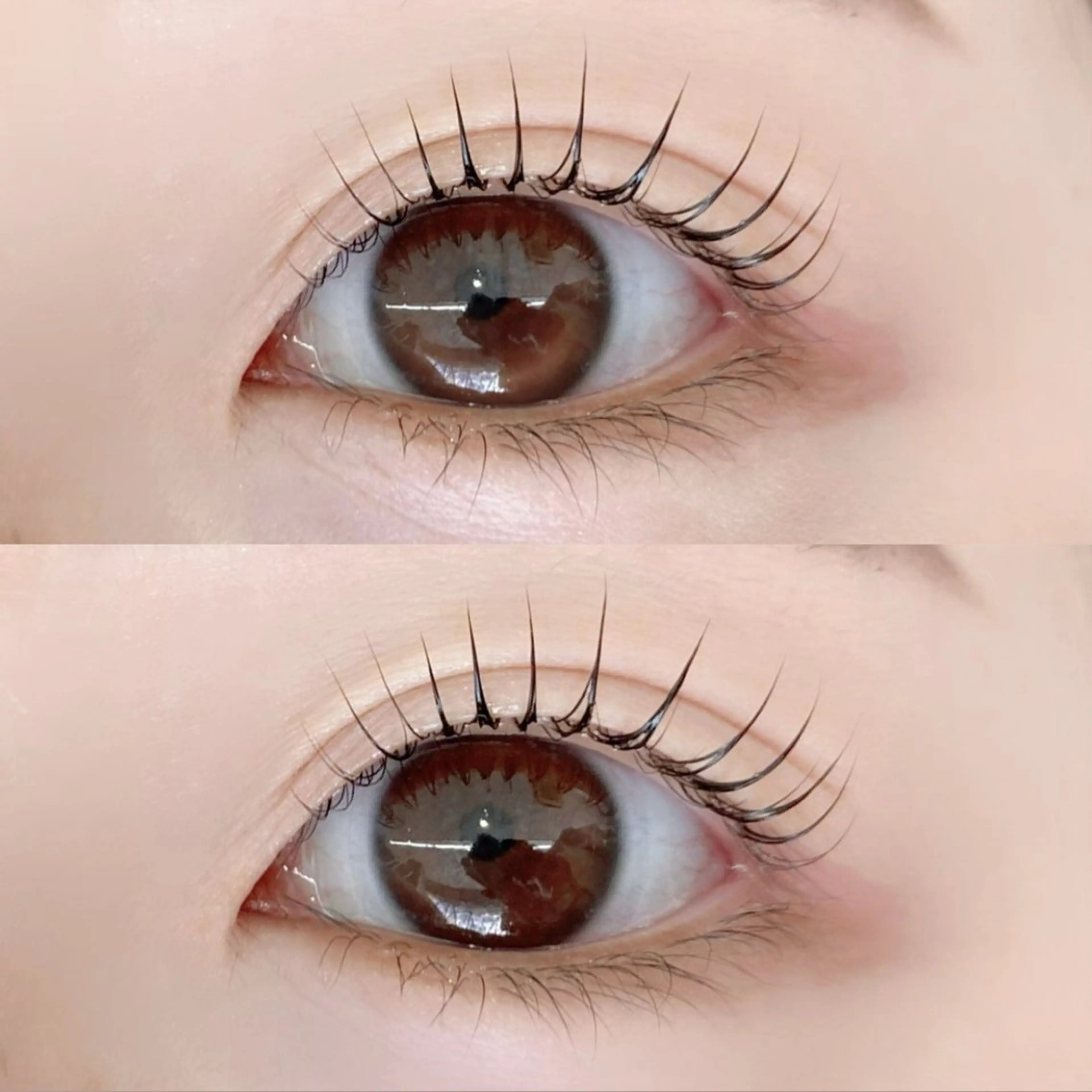 マツエク・マツパ 束感まつ毛 韓国風マツエク パリジェンヌラッシュリフト まつげパーマ 一重×まつ毛パーマ 🎀パーソナル眉⌇ 束感まつ毛MIOのマツエク・マツパデザイン