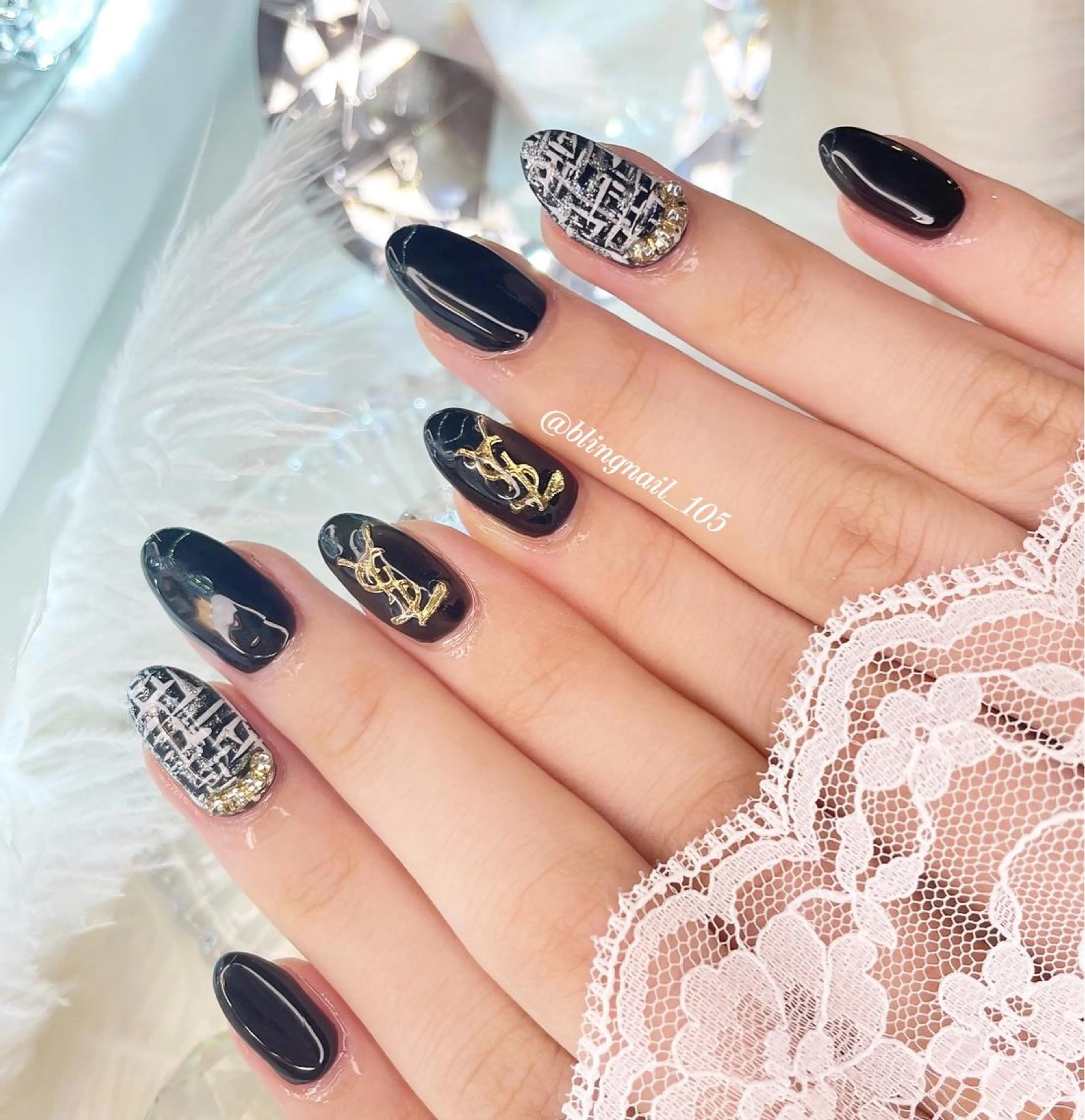 ネイル 23時まで❤︎韓国、 ワンホンネイルのネイルデザイン