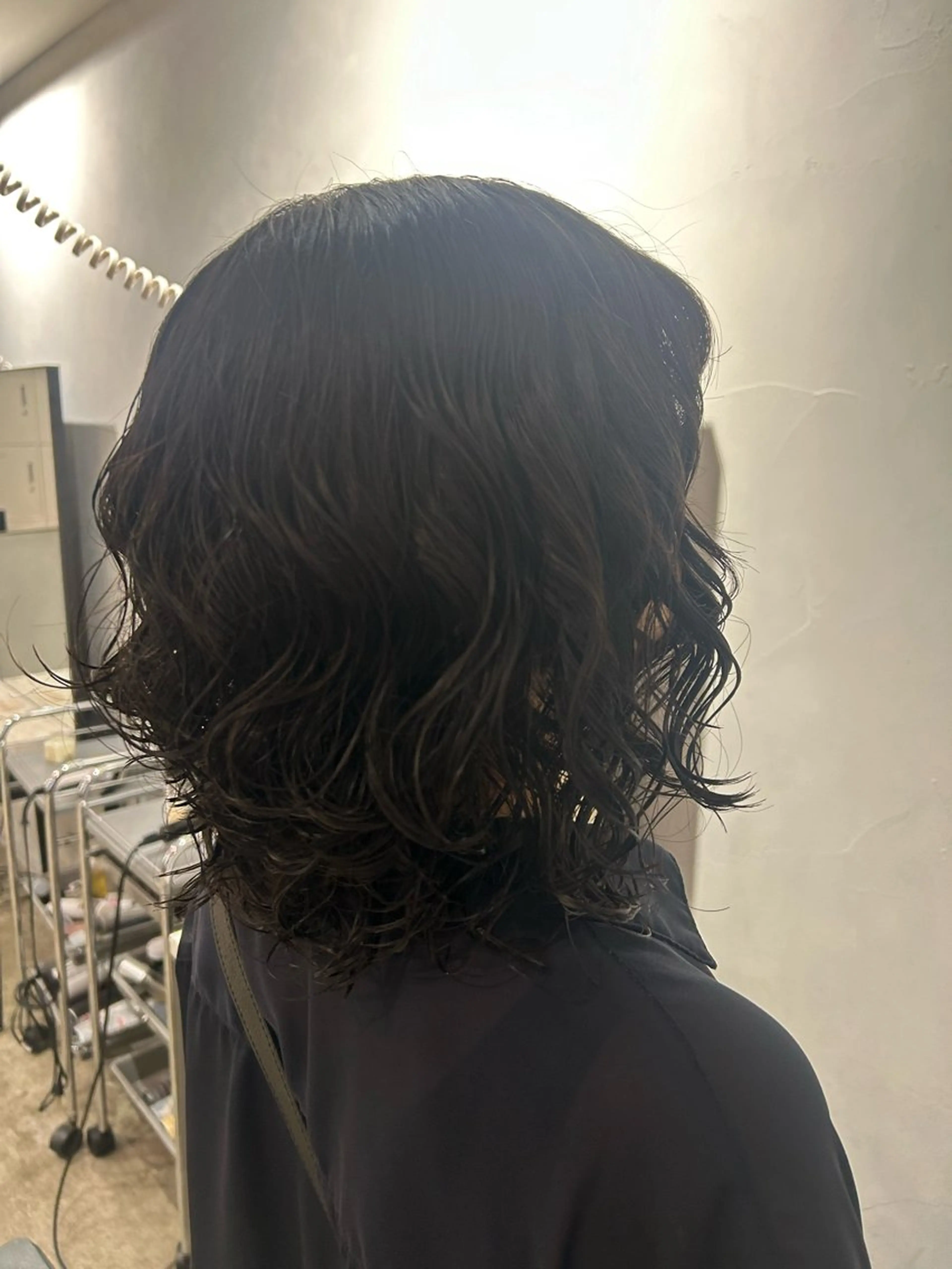 ミディアム カラー パーマ ミディアムパーマ ITbyALBUM藤沢店所属・IT by ALBUM立川のヘアスタイル