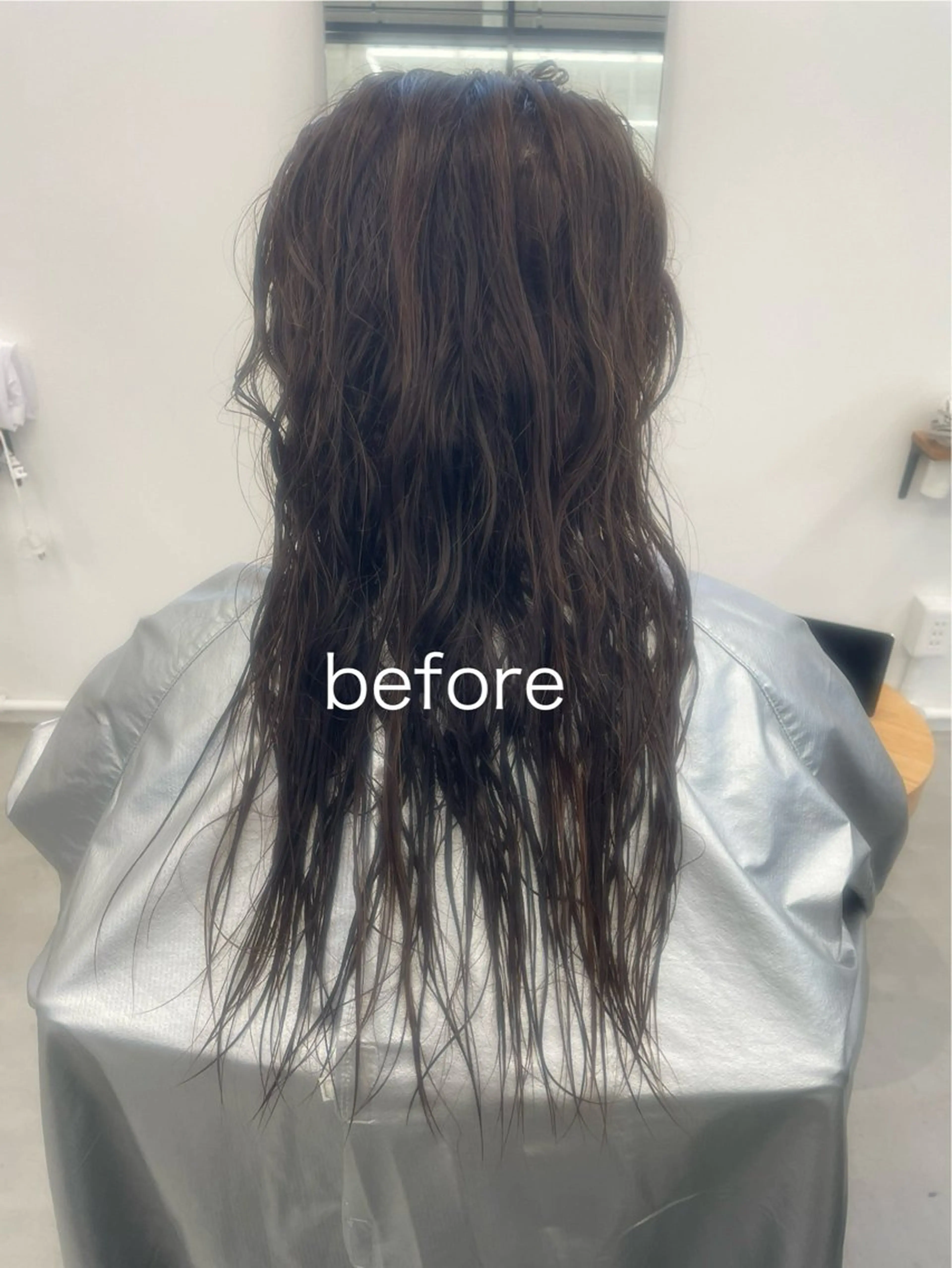 ロング ロング 縮毛矯正 あゆみ 🍀のヘアスタイル