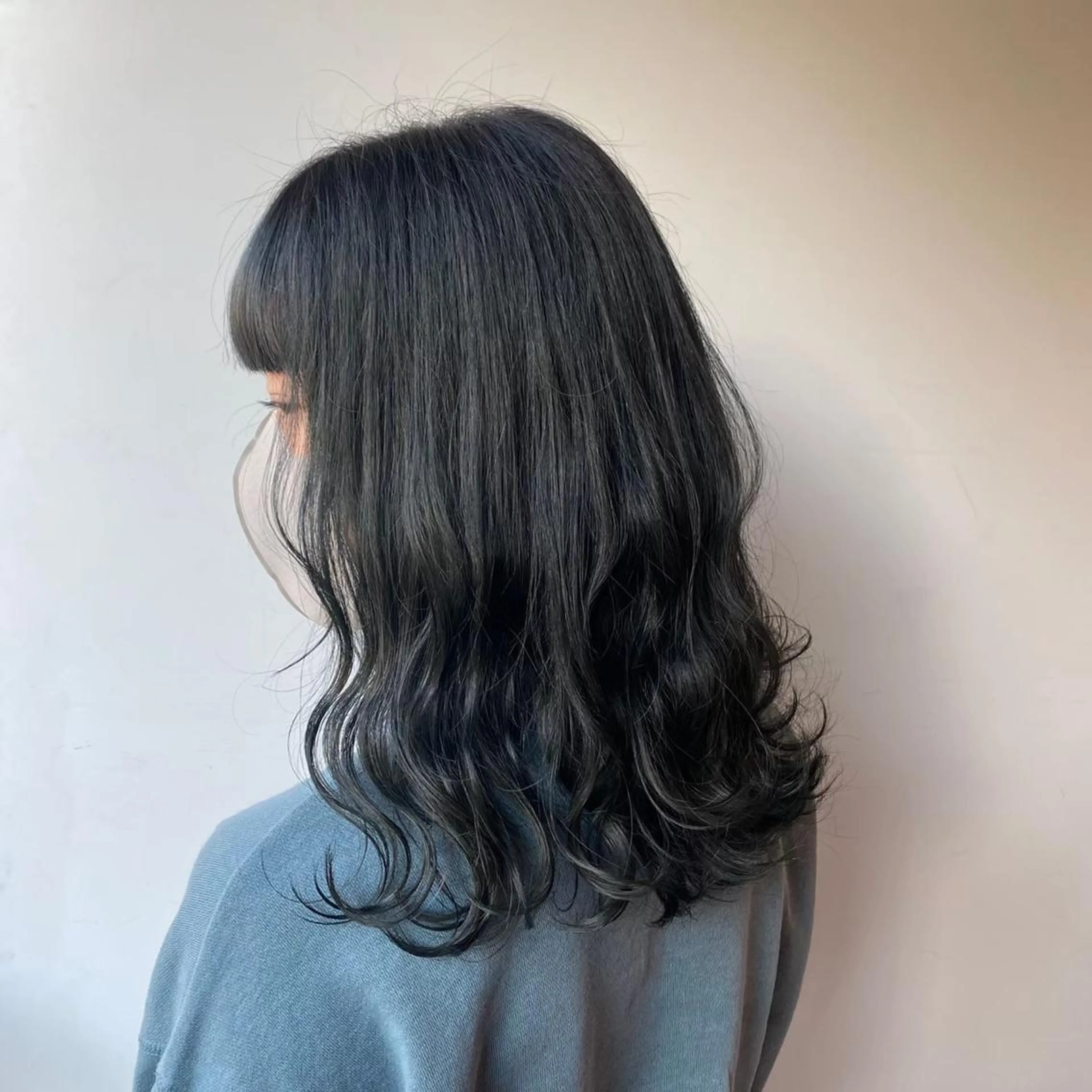 ミディアム カラー ヘアカラー トリートメント ヘッドスパ ヘアセット 🎨透明感モテカラー DAIKI🎨のヘアスタイル