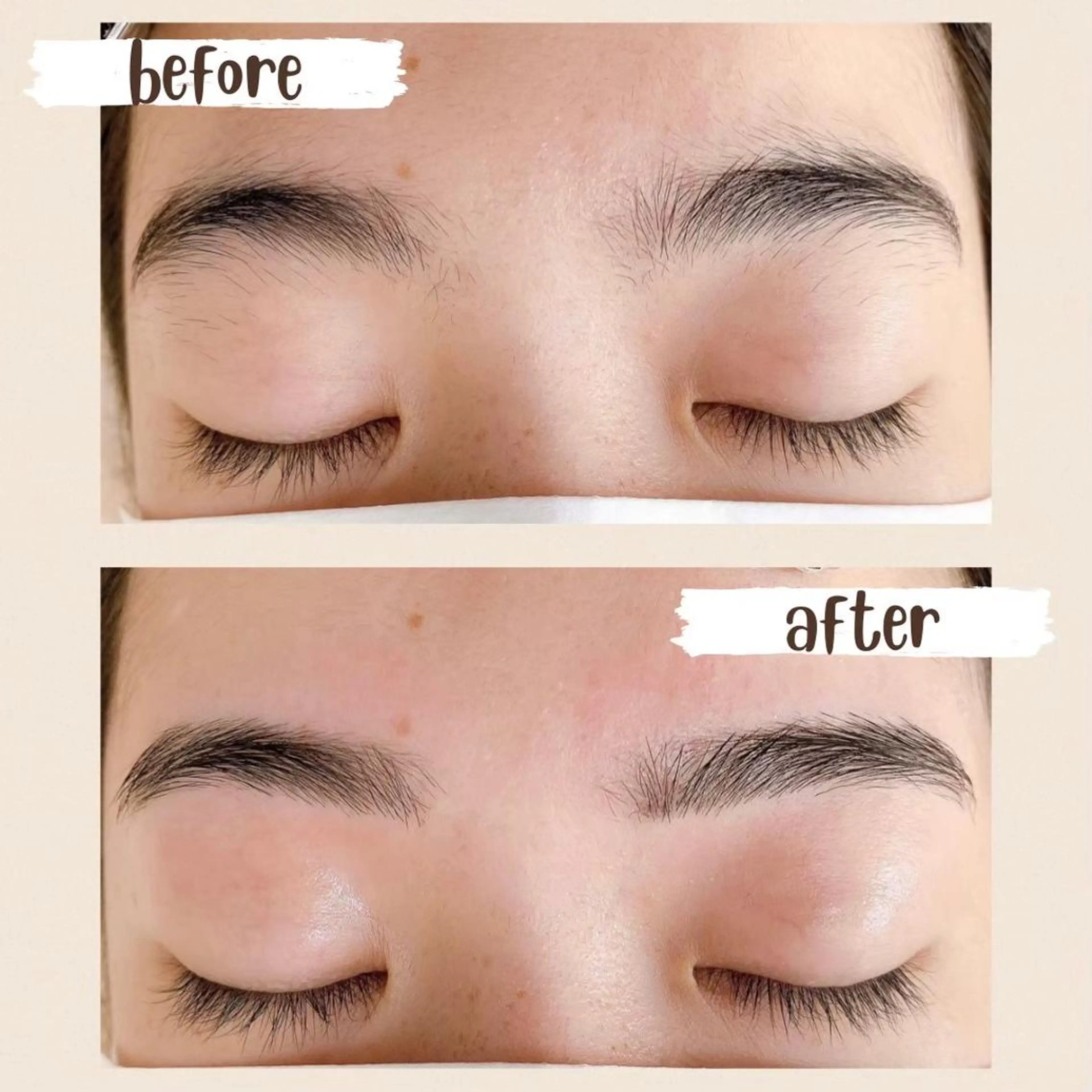 アイブロウ Megu. anelloのマツエク・マツパデザイン