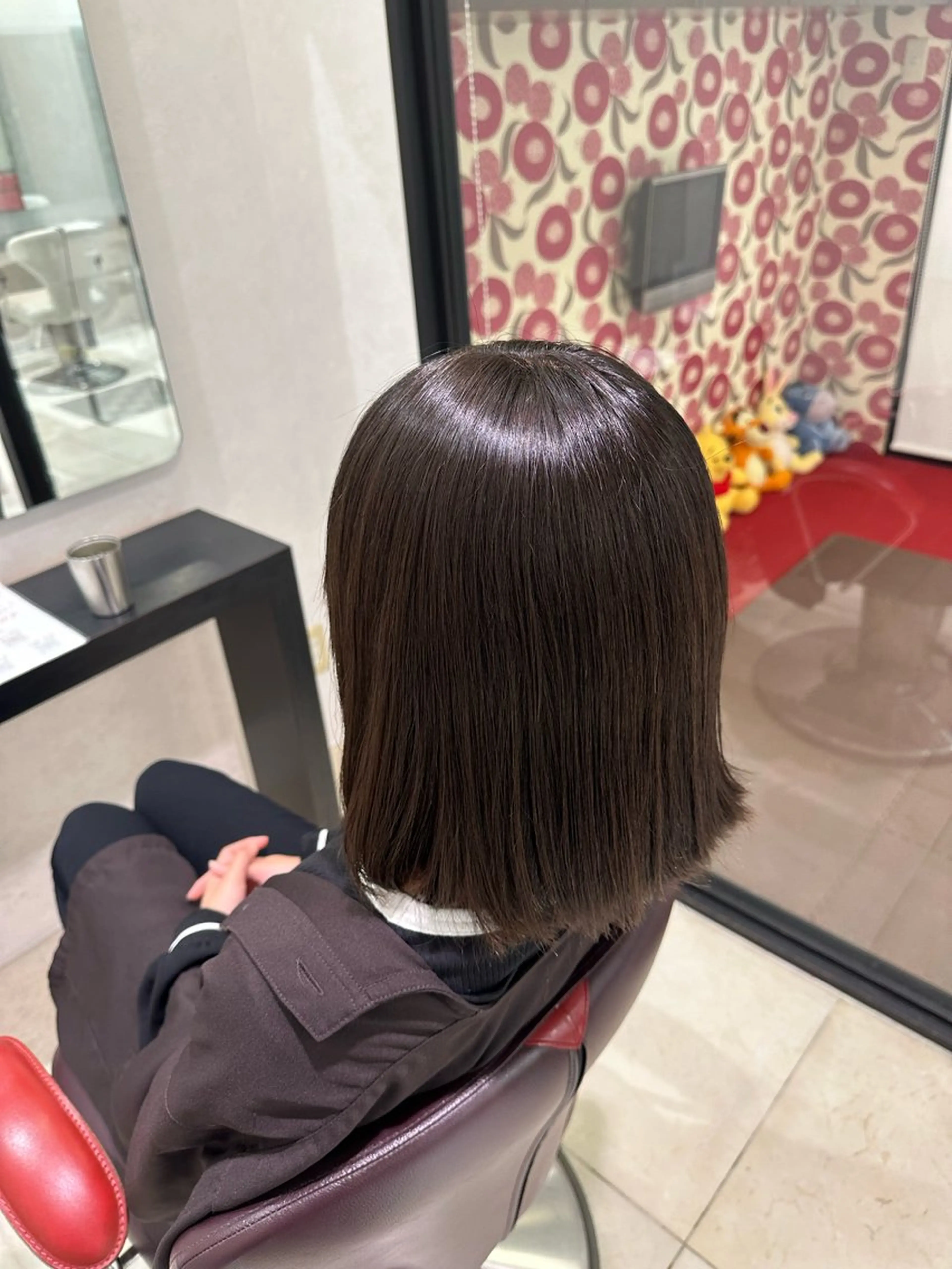 ミディアム 花野 郁登のヘアスタイル