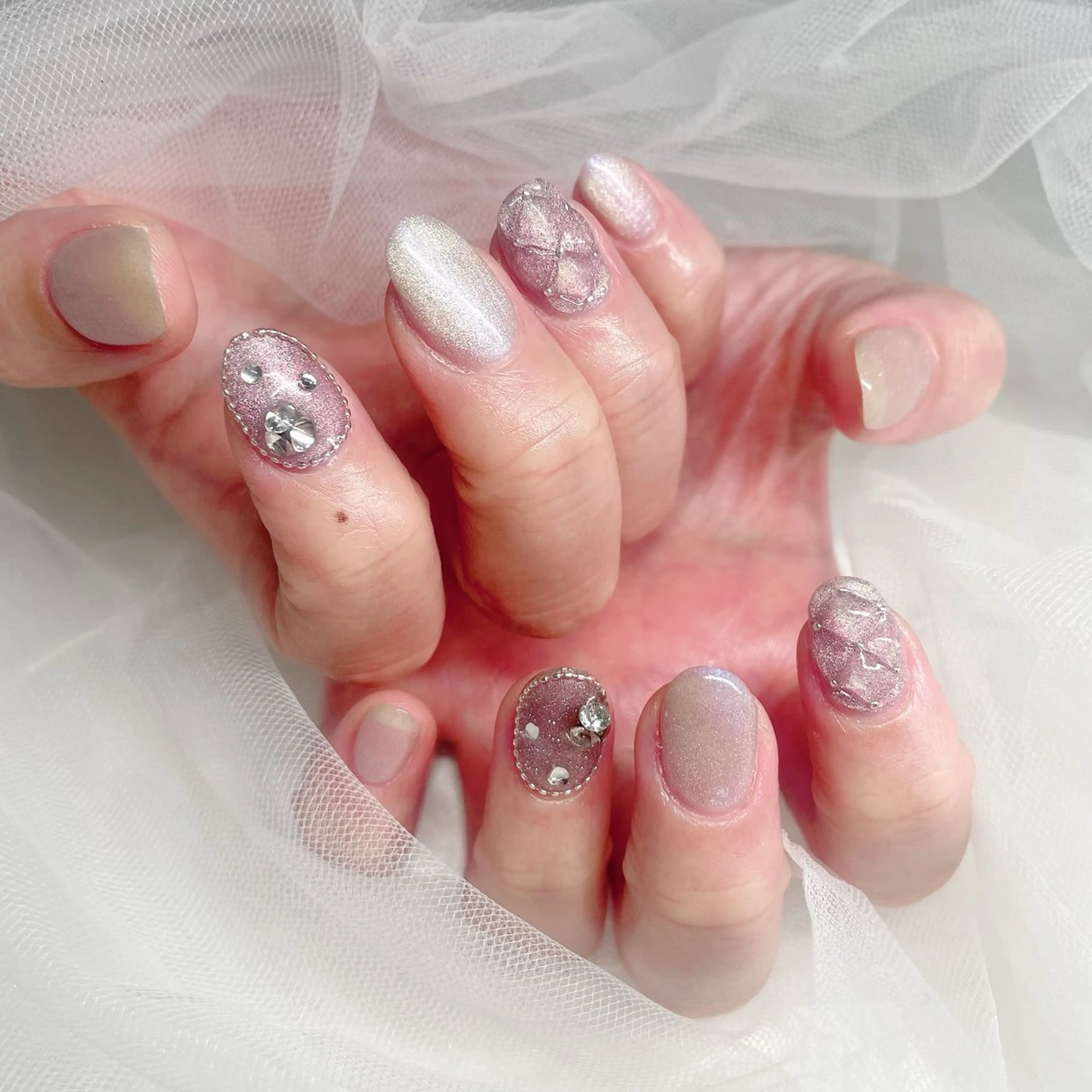 ネイル ジョアアンジェ京橋店 園田 美碧のネイルデザイン