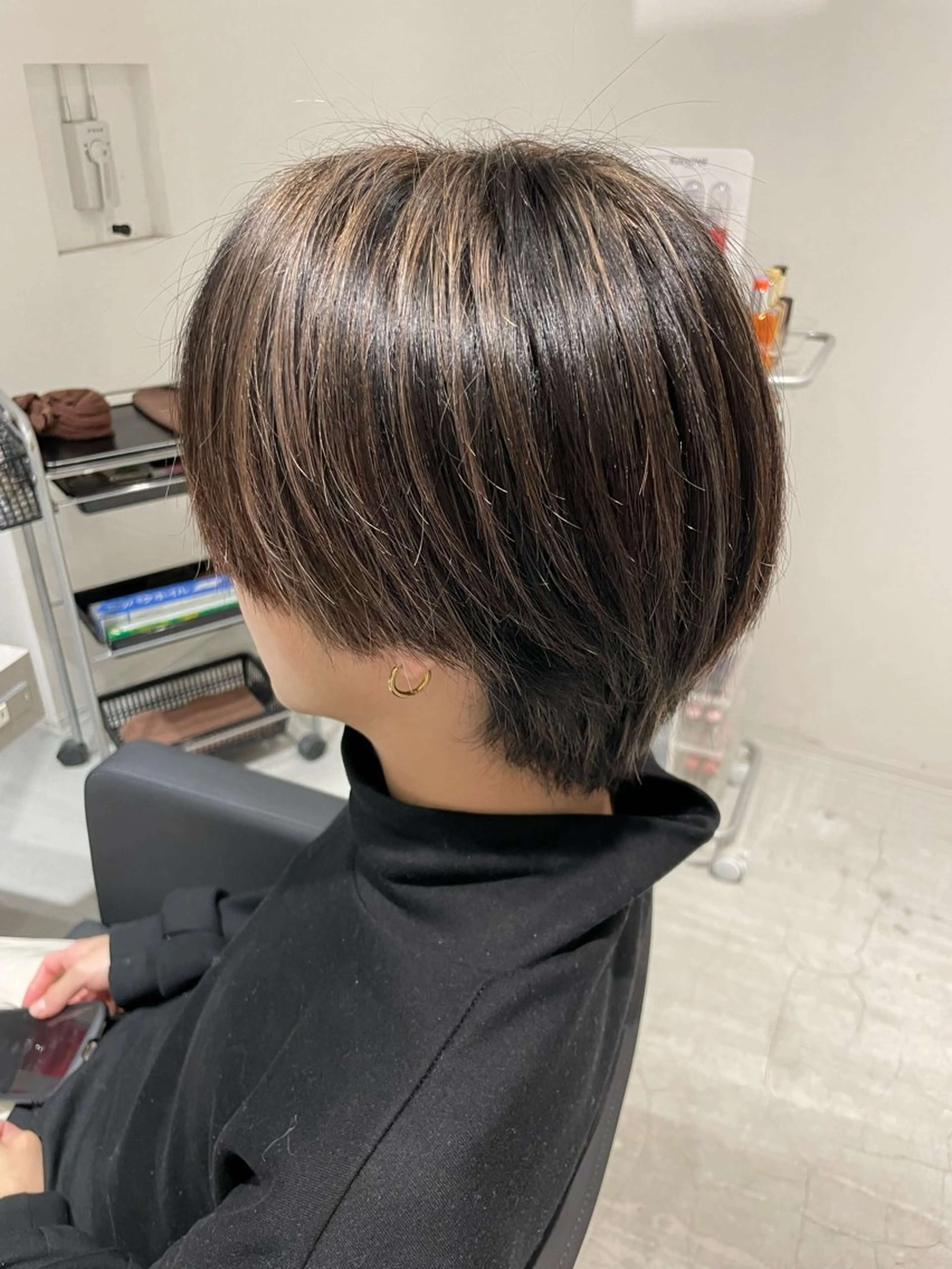 カラー メンズ メンズハイライト ハイライトカラー EIGHT／栄／ 諏訪　晃平のヘアスタイル