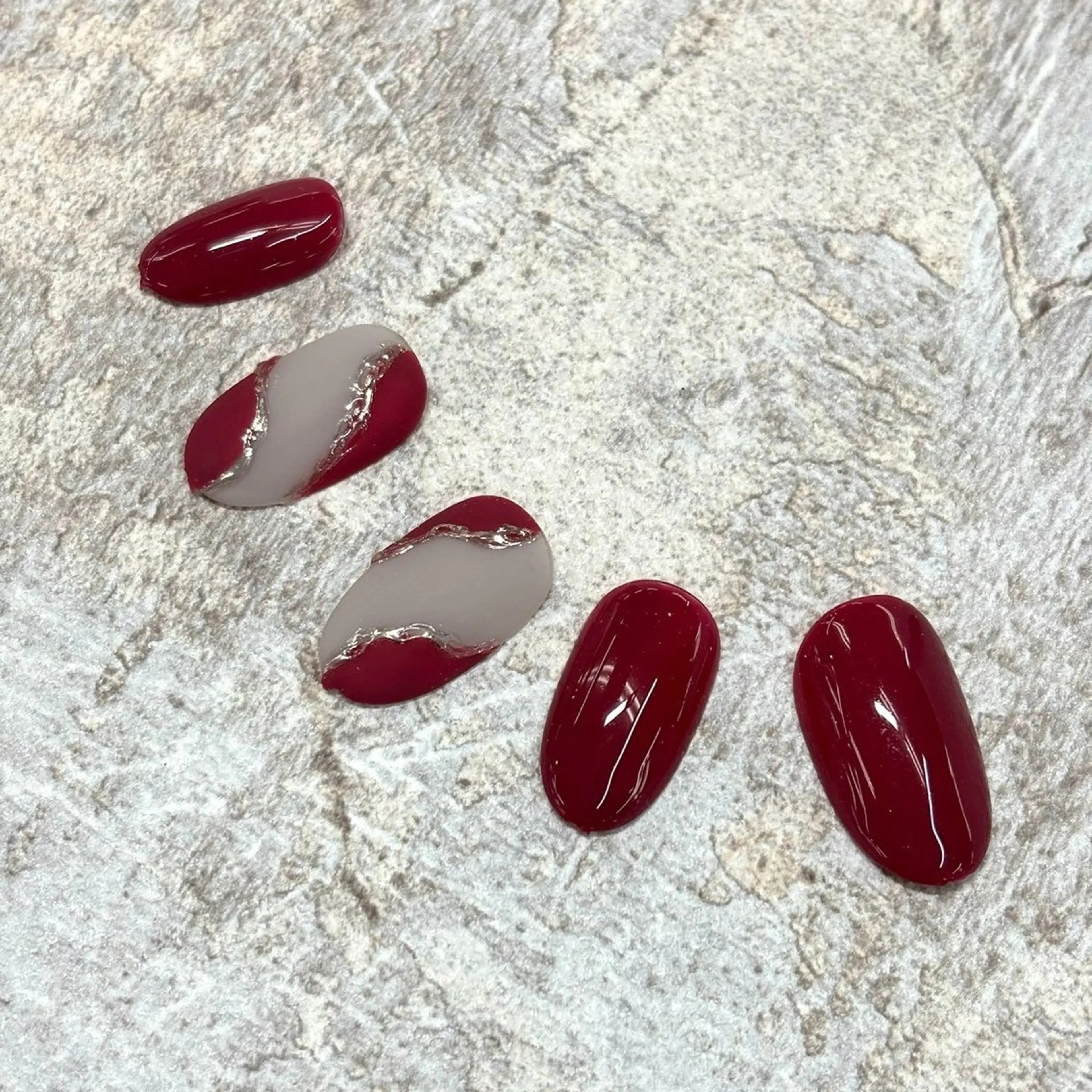 ネイル ⭐︎休業中の練習⭐︎ JNA認定講師髙橋のネイルデザイン