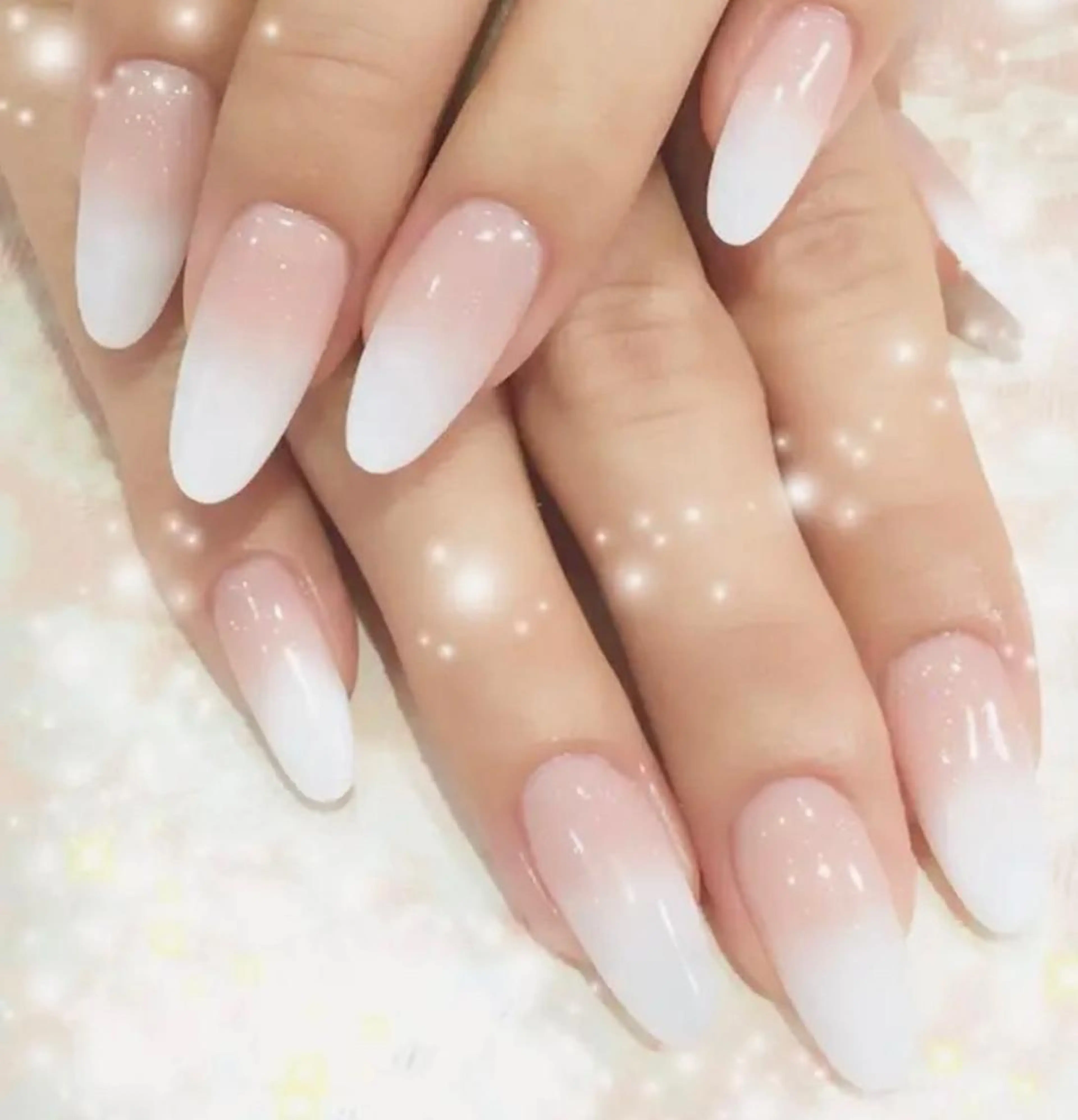 ネイル グラデーション スカルプネイル BellaLuna 金子のネイルデザイン