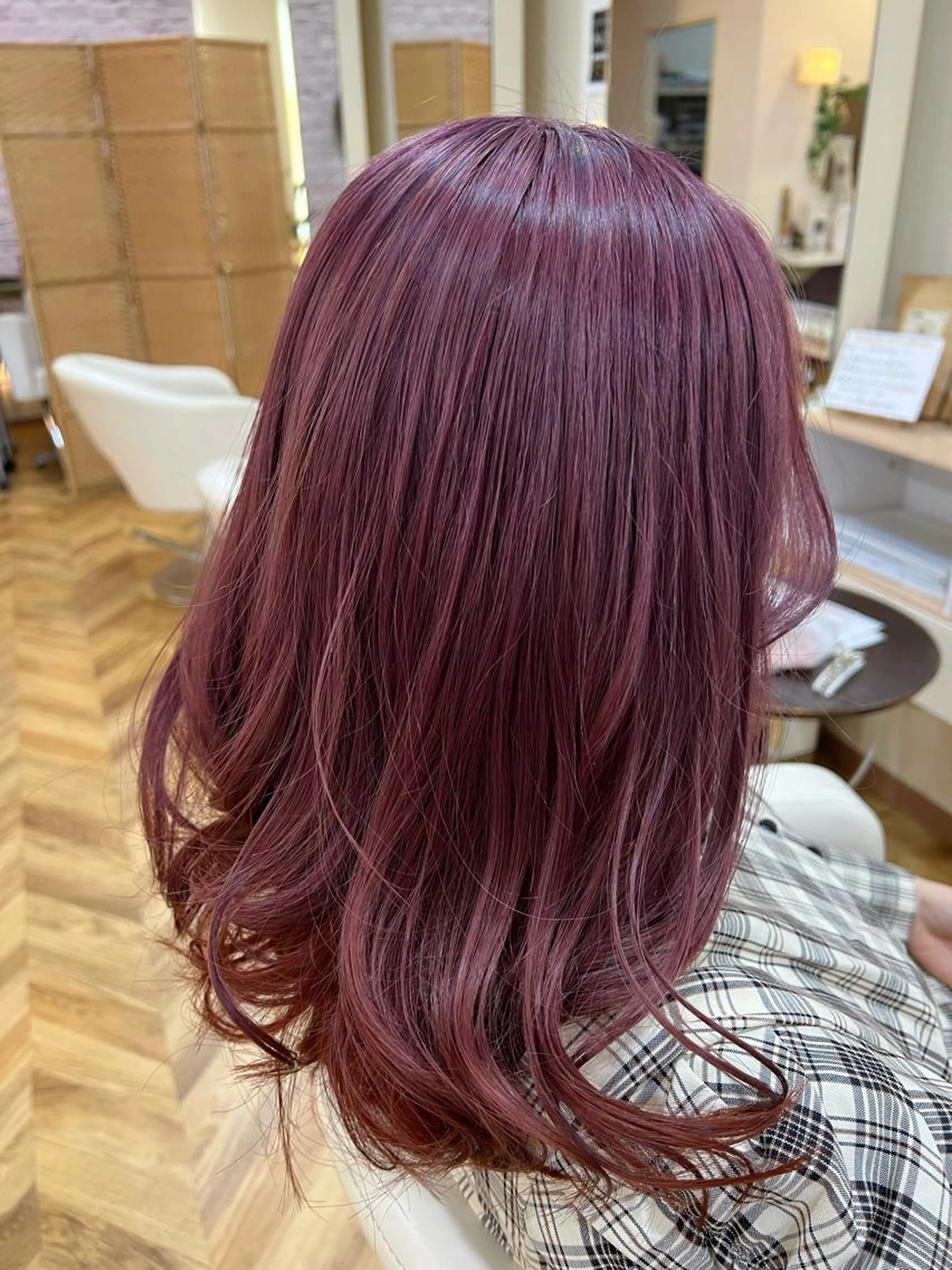 [ケアブリーチ&ヘアカラー&ケアトリーメント]の写真