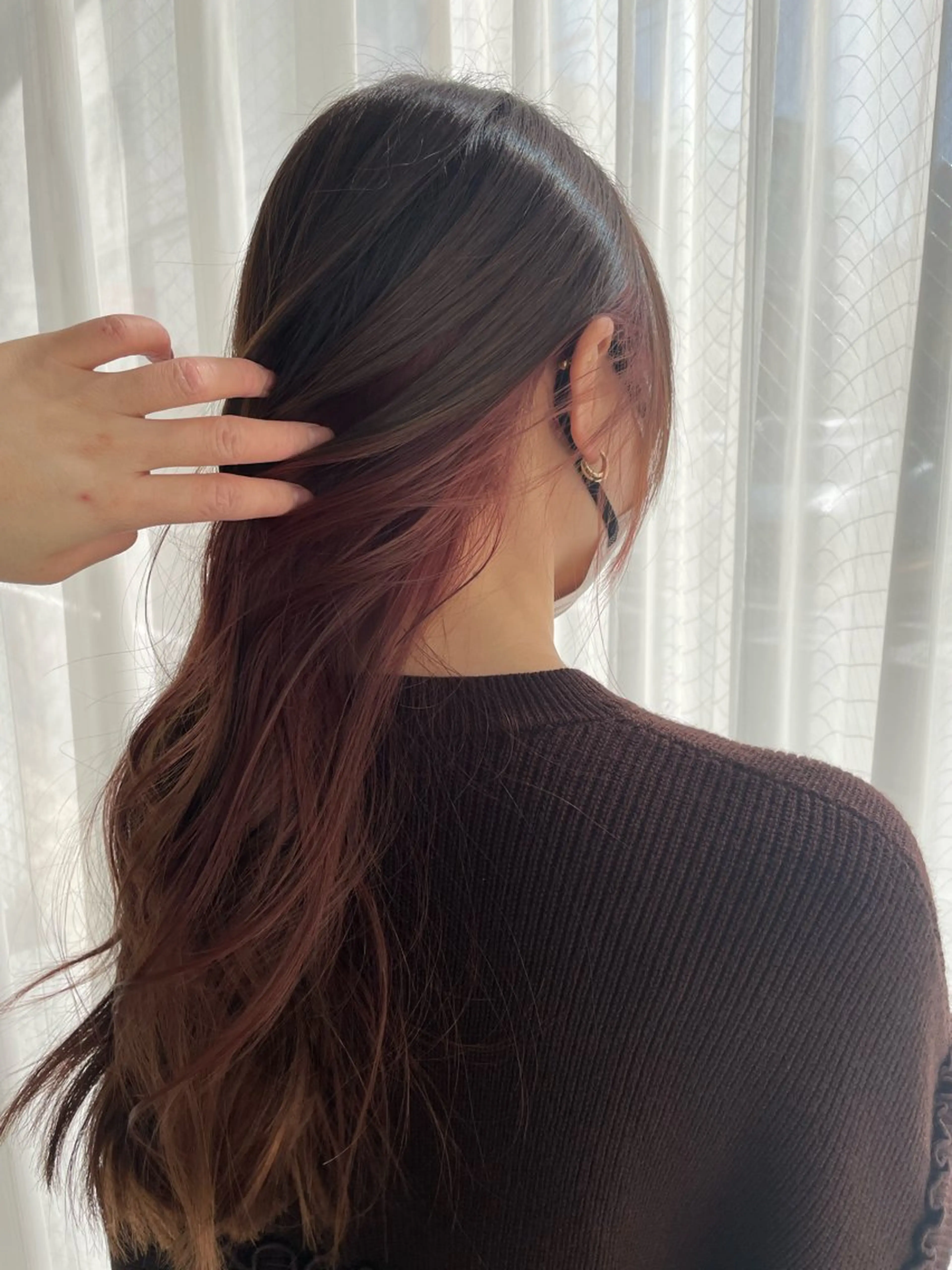 【学生応援🎈ミニモ学割クーポン】カラー＋インナーブリーチ＋トリートメントの写真