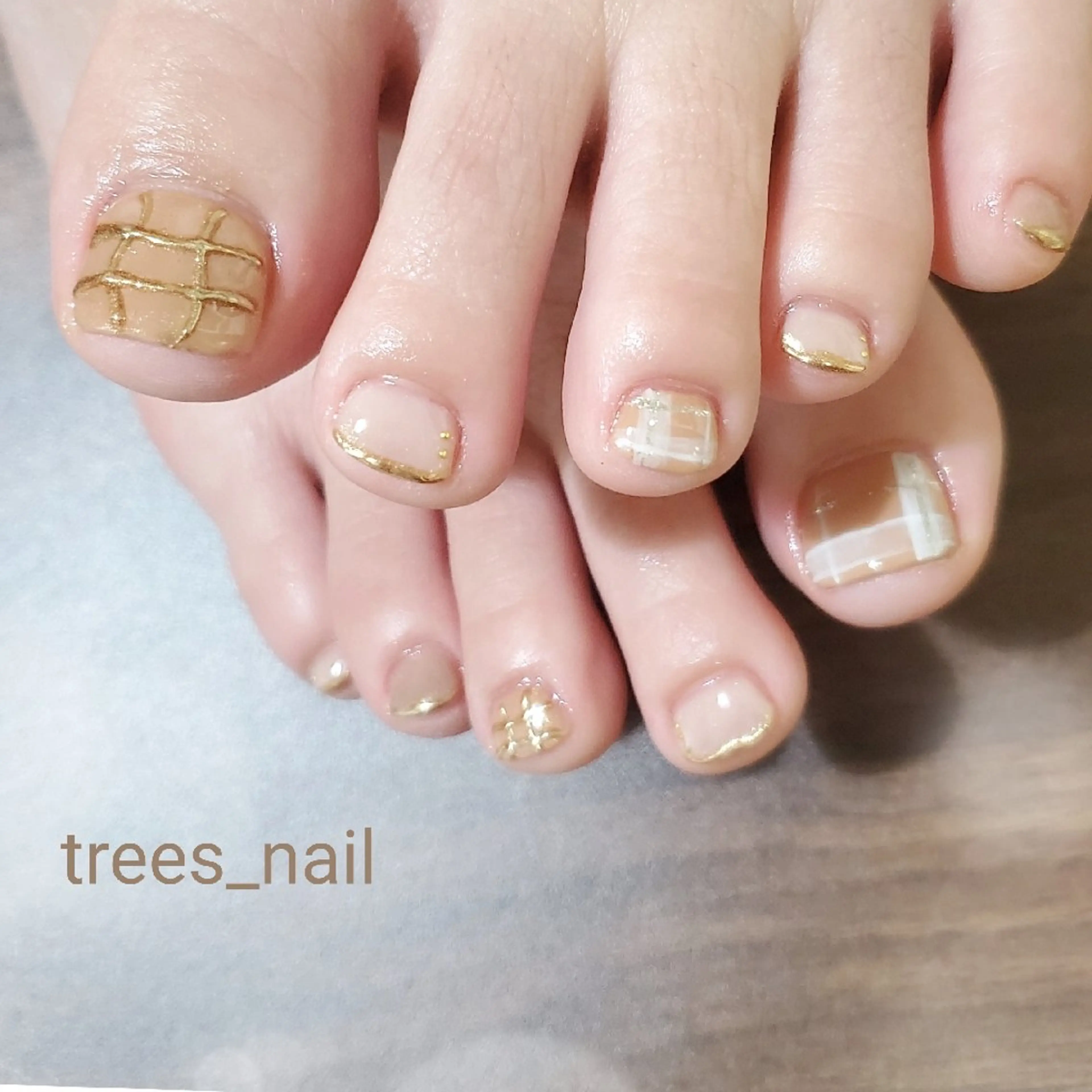 ネイル trees_ nailのネイルデザイン