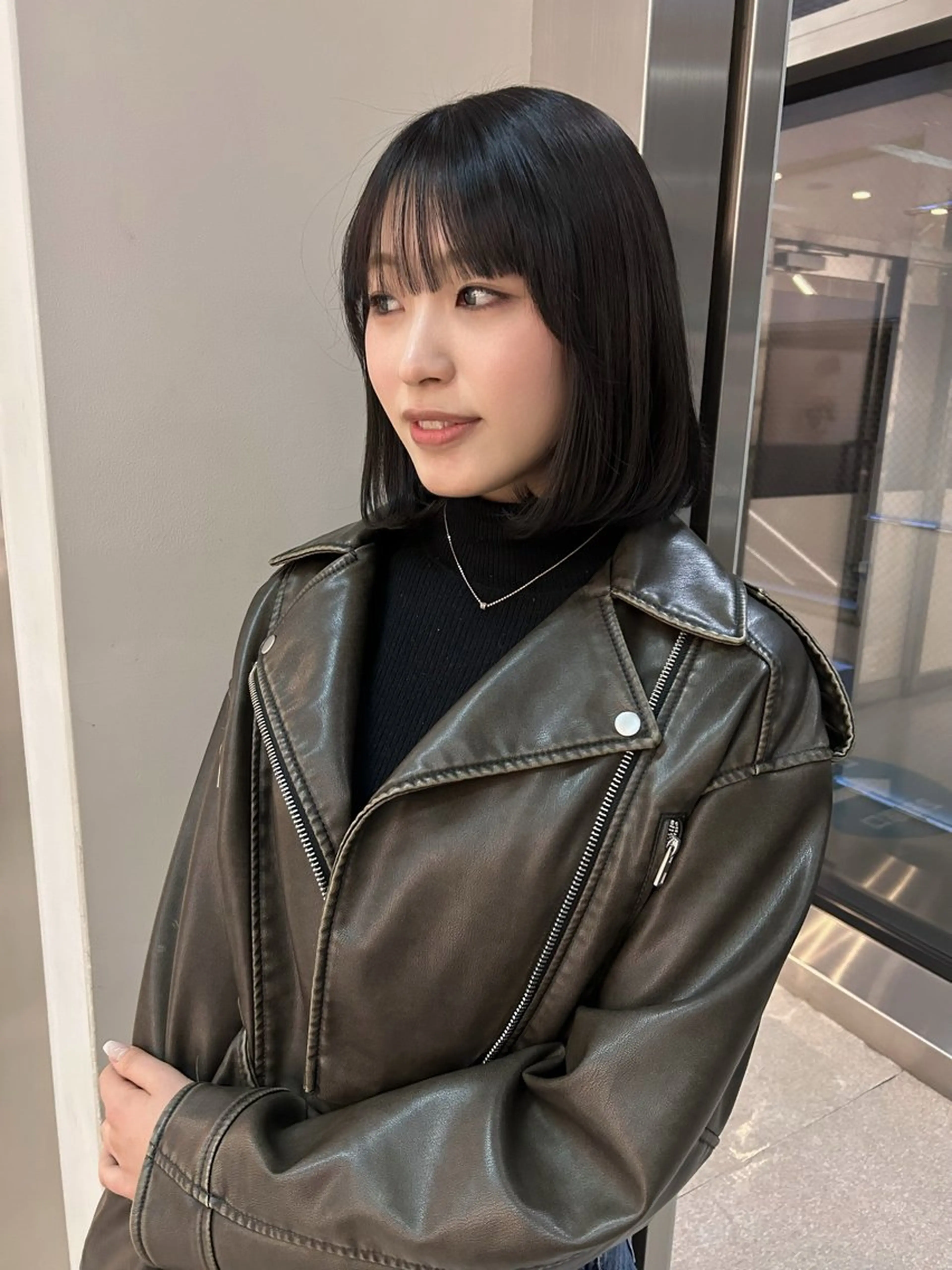 ボブ カットモデルの写真